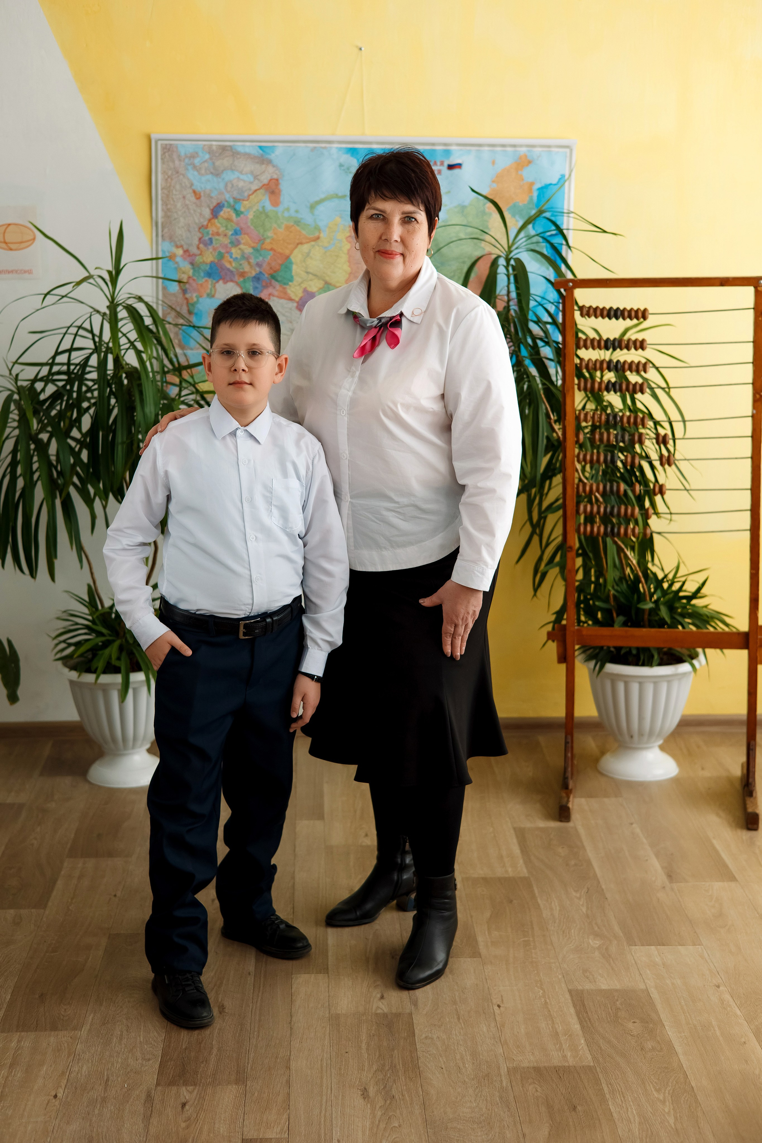 4 класс с. Барабаш. Фотограф Любовь Корниенко, Примоский край