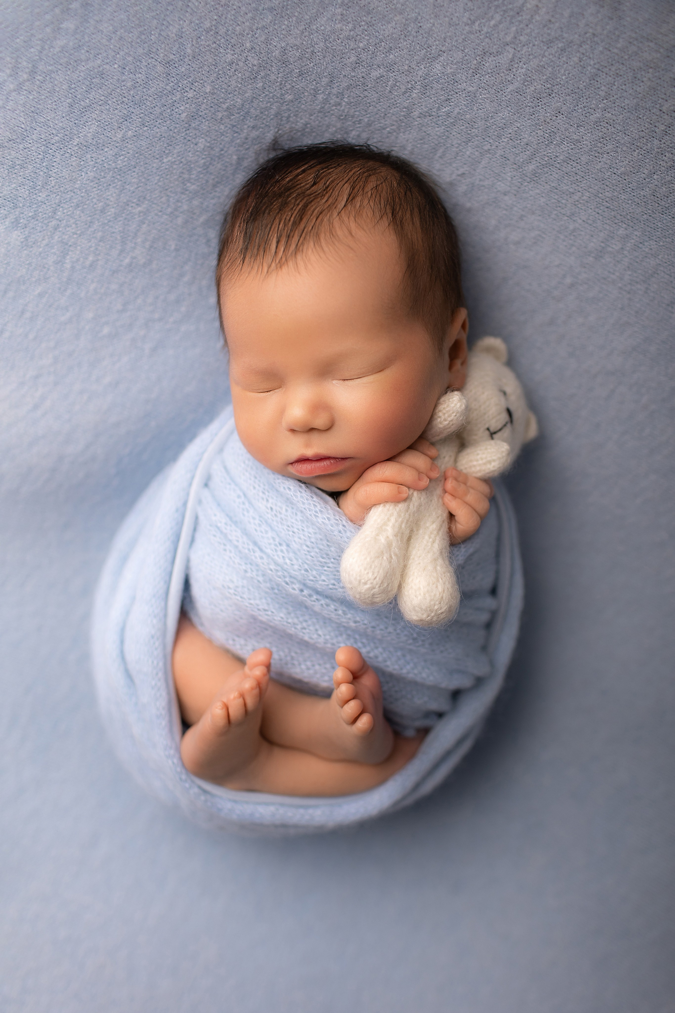 Sky blue. Фотограф новорожденных, семейный фотограф в Санкт-Петербурге