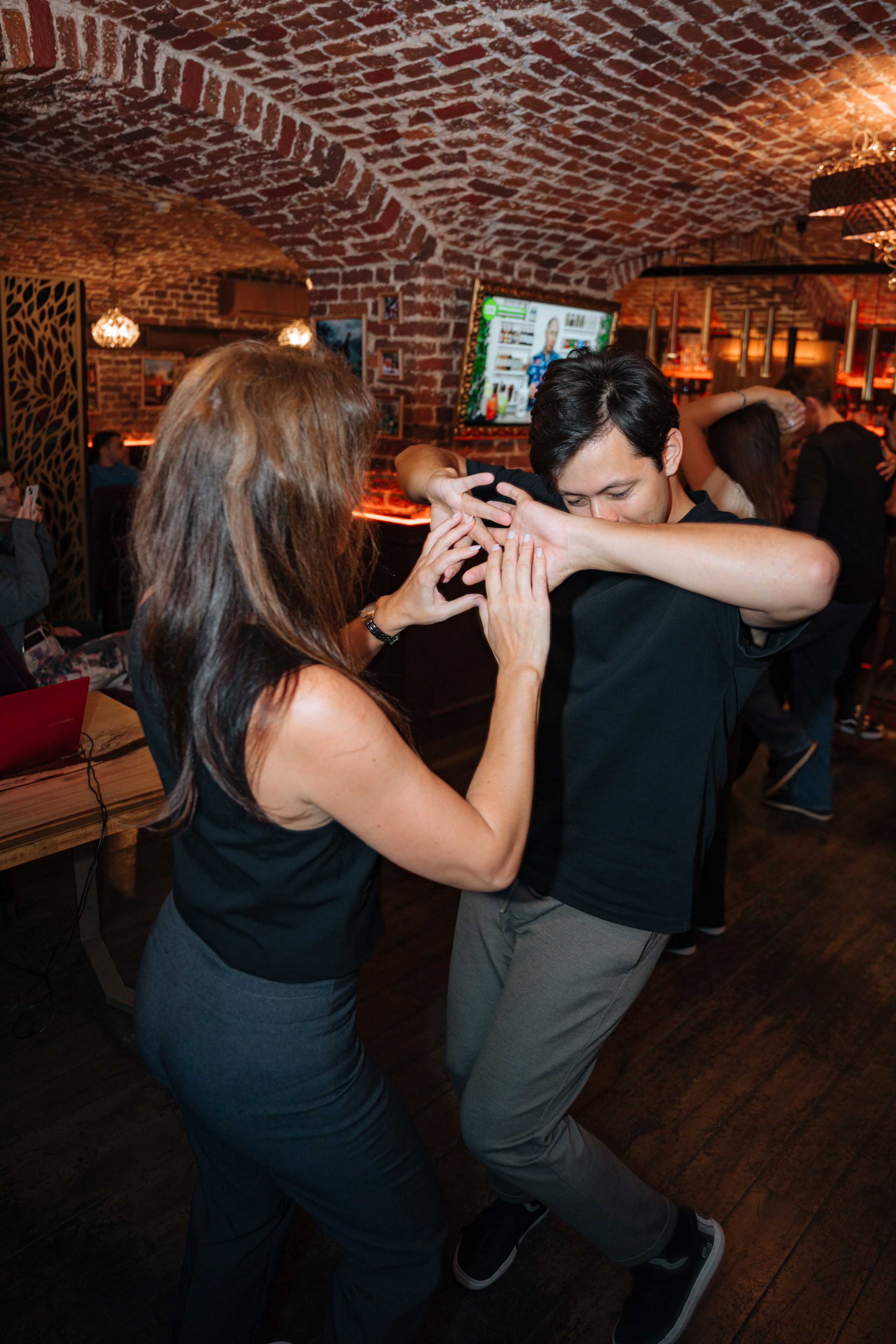 Вечеринка Андрэ, бачата, Джинотека. Портретный фотограф в Санкт-Петербурге Дмитриева Наталия