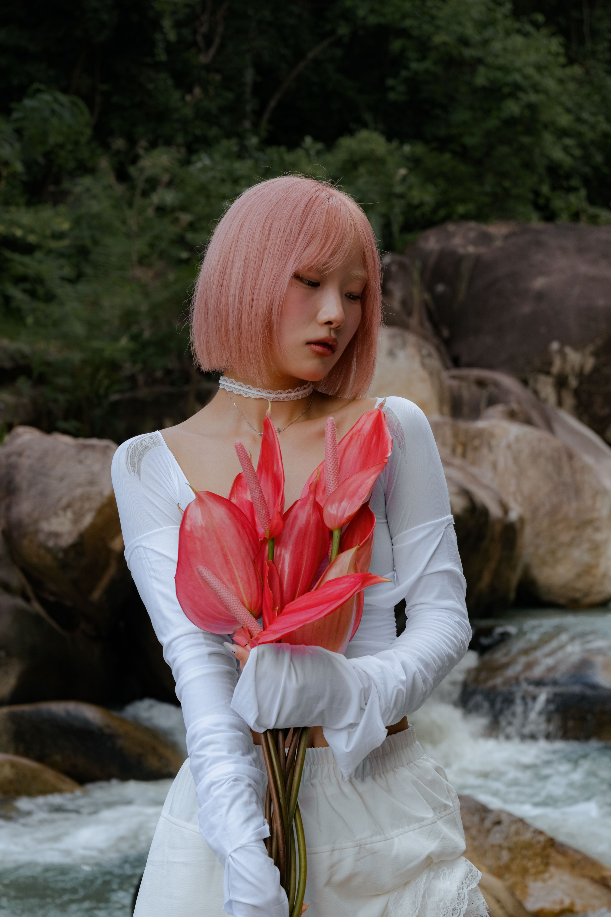 Location "Ba Ho Waterfall". Portrait photographer Nha Trang | Julia Meshanina