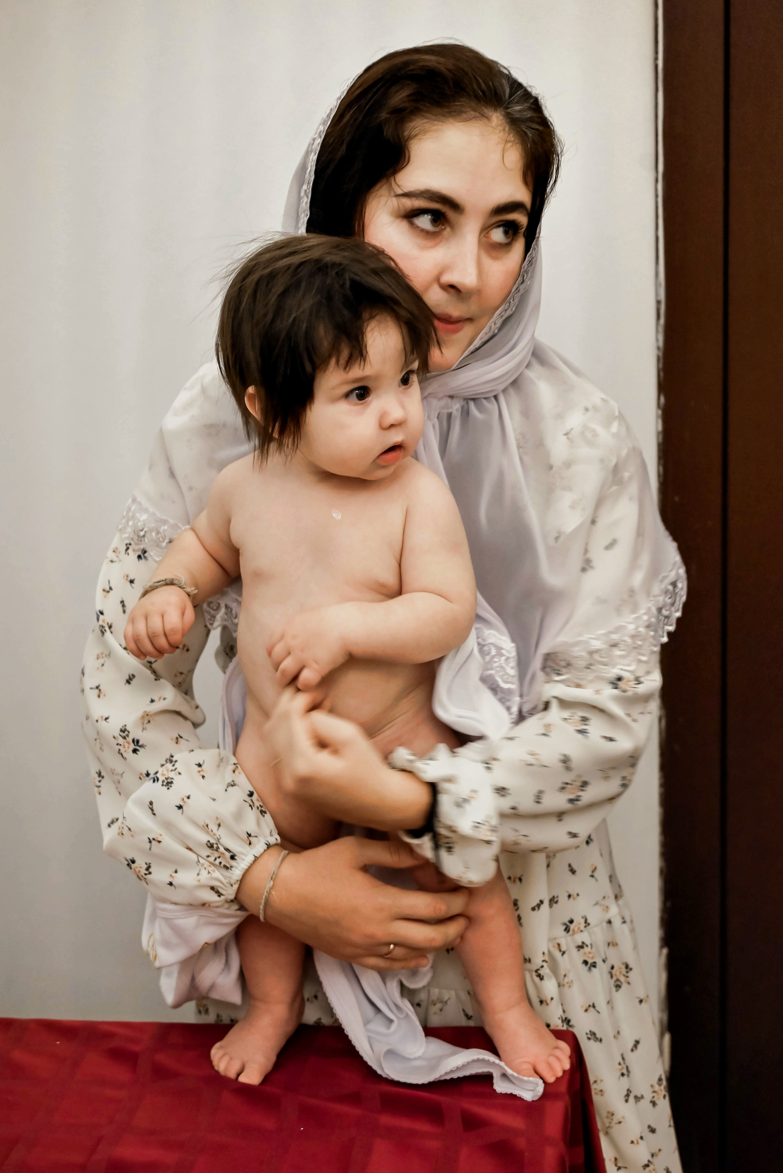 Крещение Вероники. Семейный и детский фотограф Москва