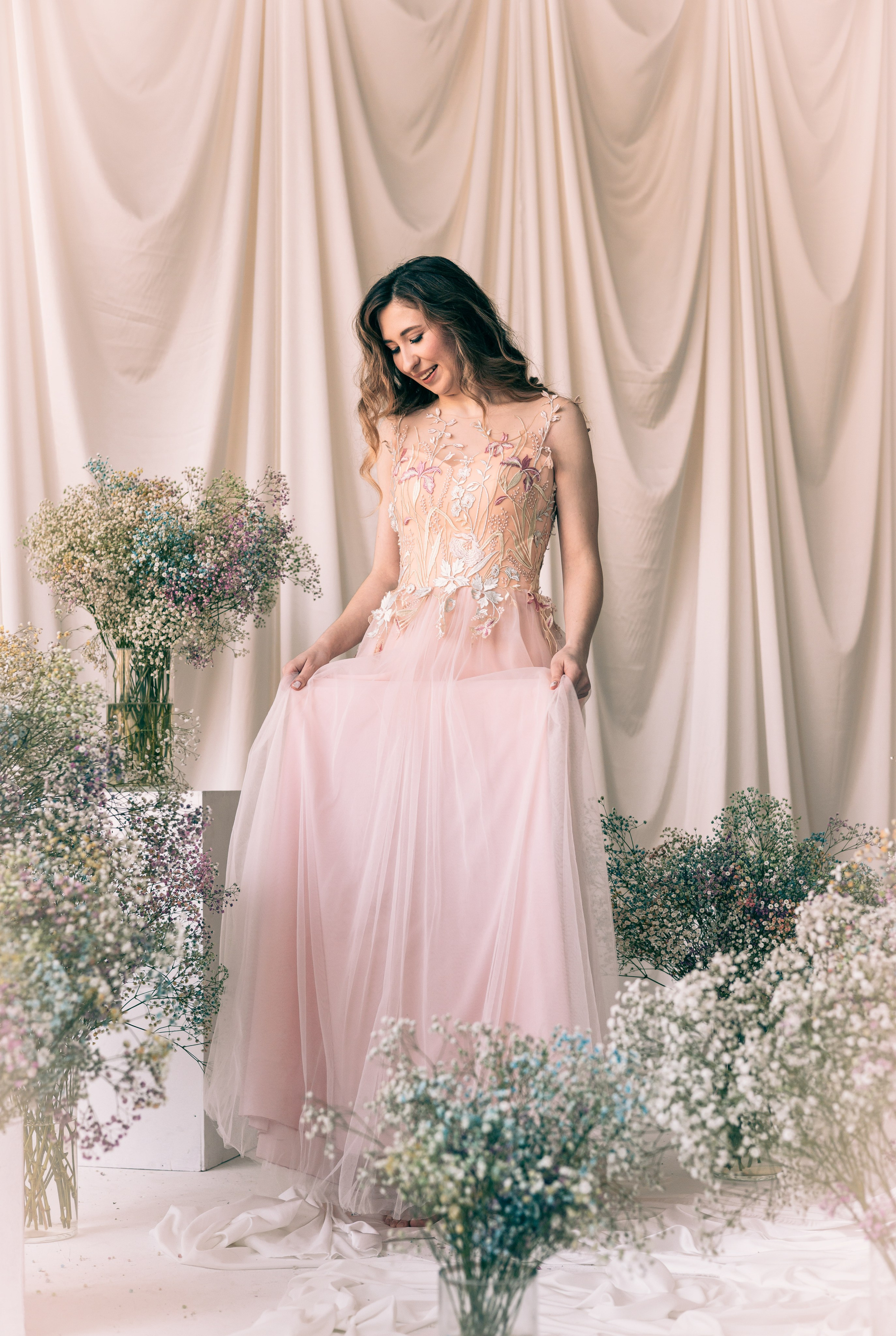 Марина. Фотодень «Gypsafila». Портретный фотограф Панферова Регина г. Санкт-Петербург, г. Казань