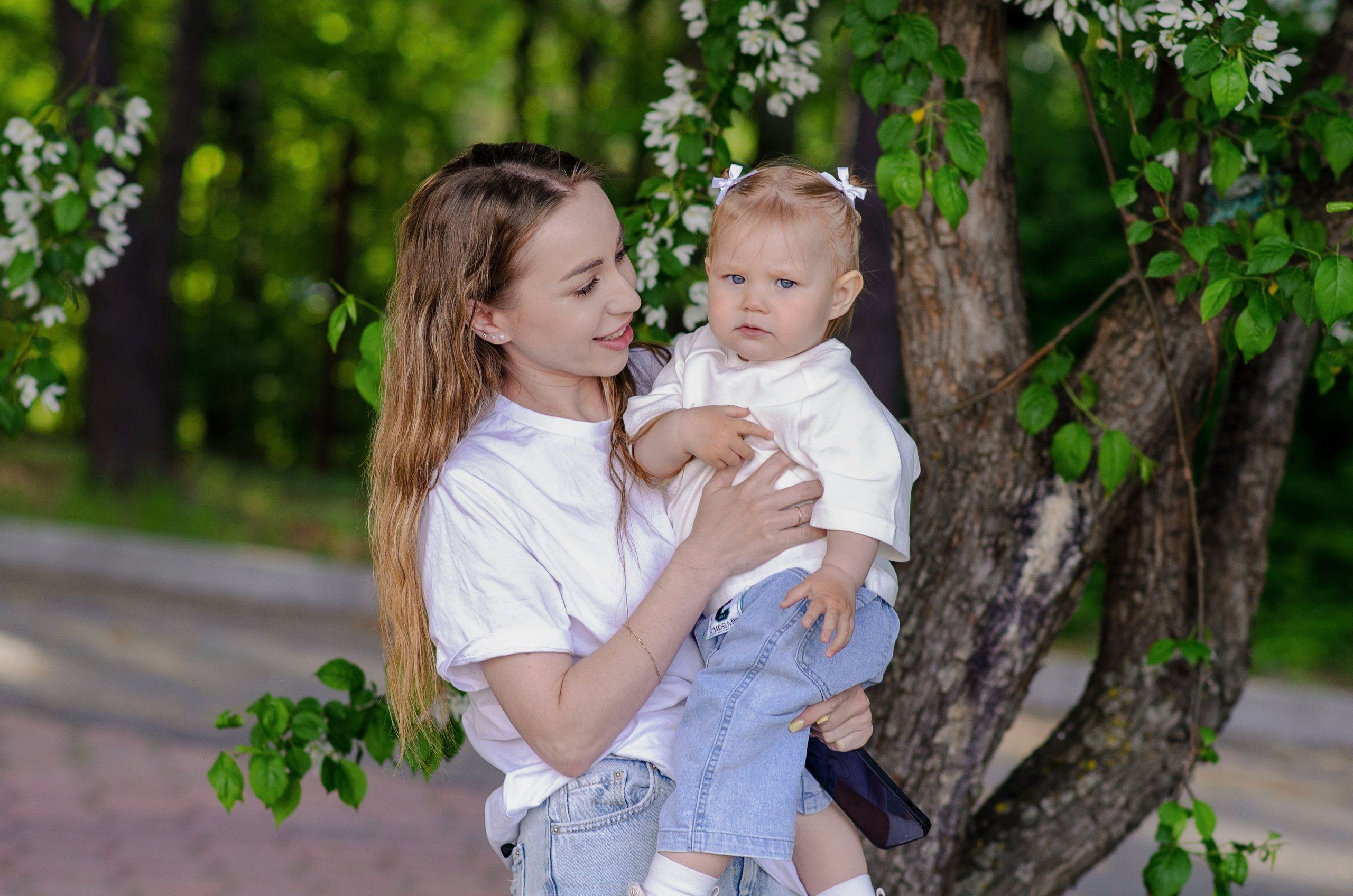 Весенняя съёмка для Юлии и Калины. Фотограф в Хабаровске