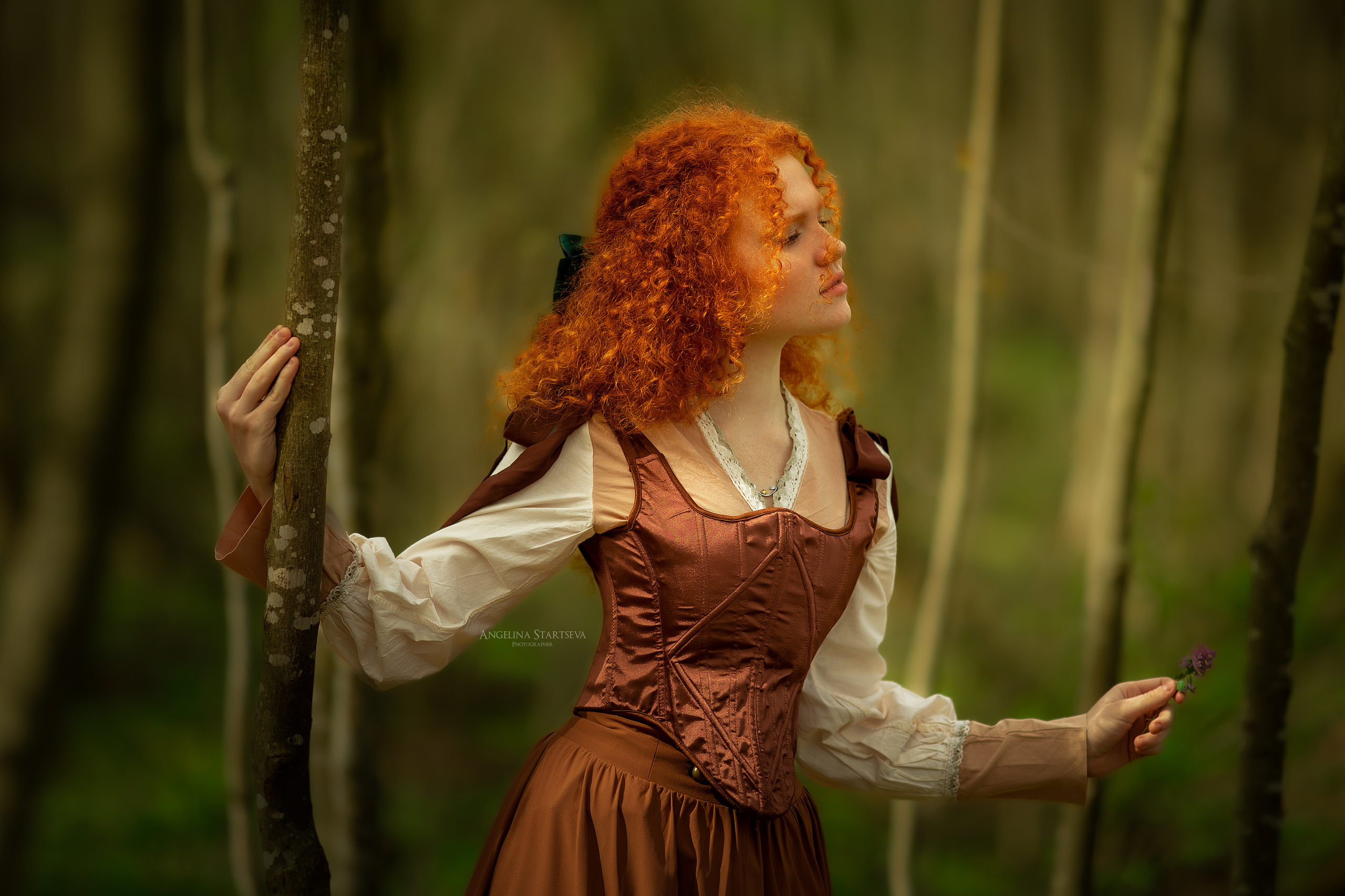 Весенняя винтажная фотосессия. Сказочный фотограф в русском стиле в Москве Ангелина Старцева | Русский сказки|Фотосесессия в Азиатском стиле