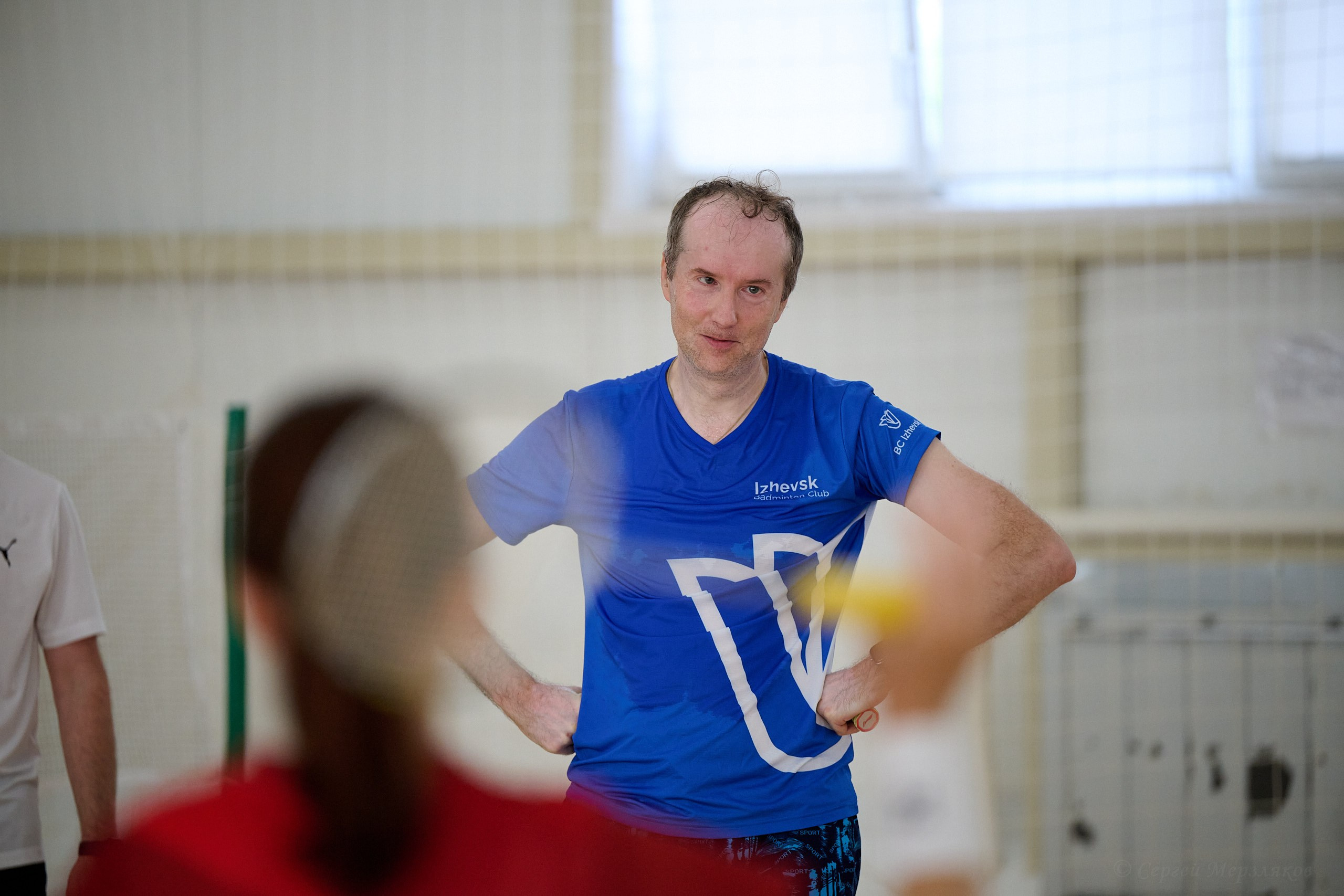 Бадминтон. Мастер-класс Любови Сухановой. Ижевск. 20.07.2024. Спортивный репортажный фотограф в Ижевске Сергей Мерзляков