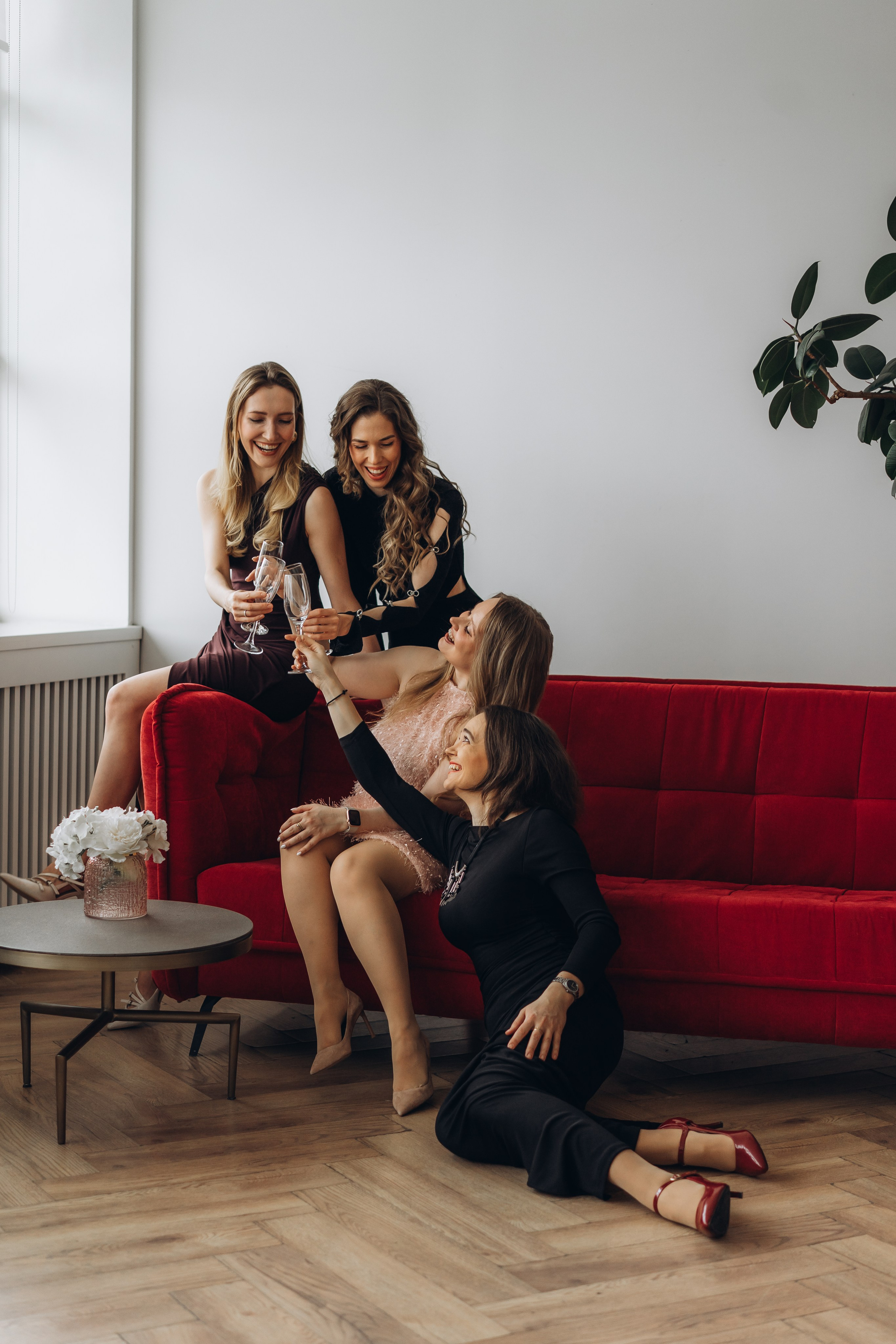 Групповая портретная съемка в студии. Фотограф Екатеринбург Кокшарова Александра