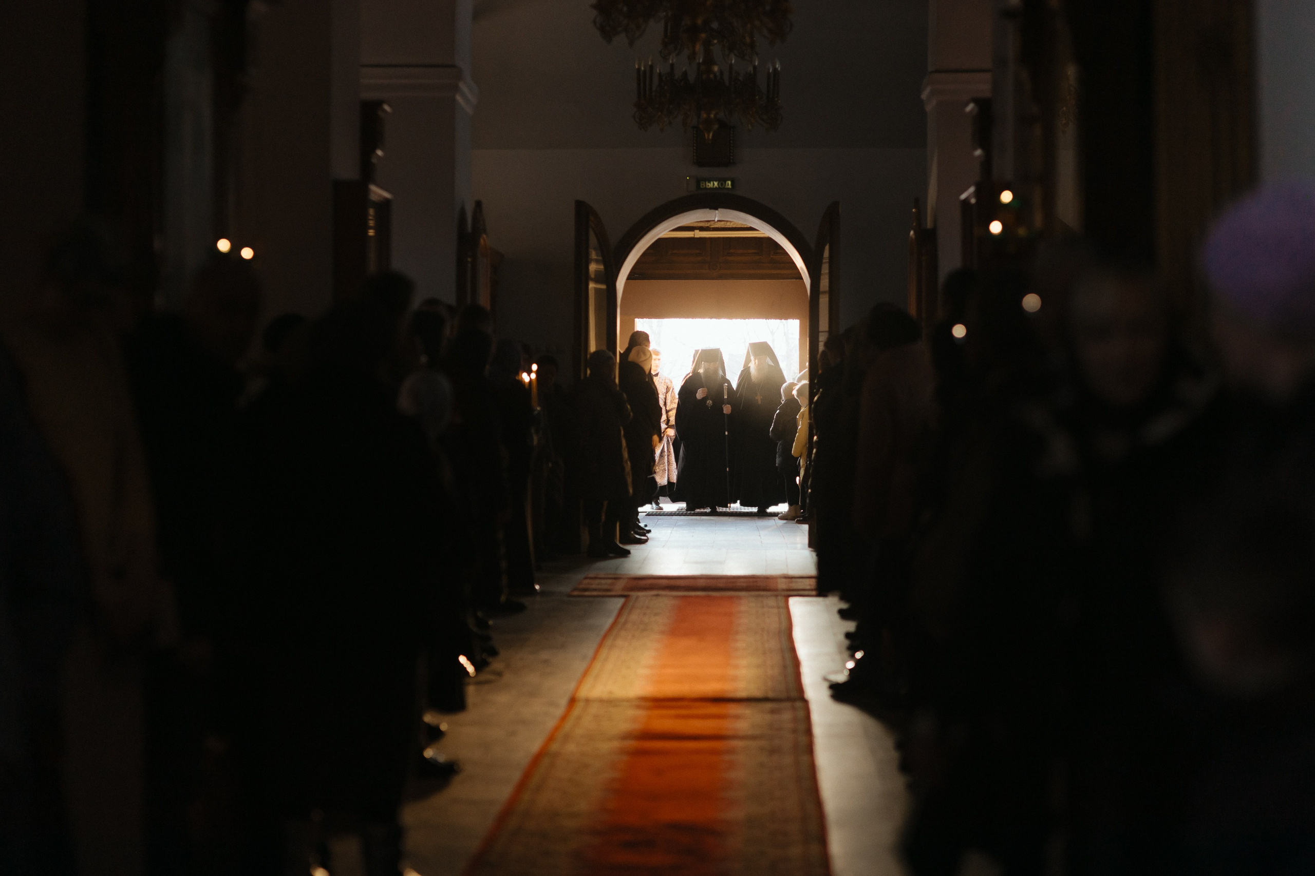 Чтение канона Андрея Критского. Фотограф на венчание, крещение