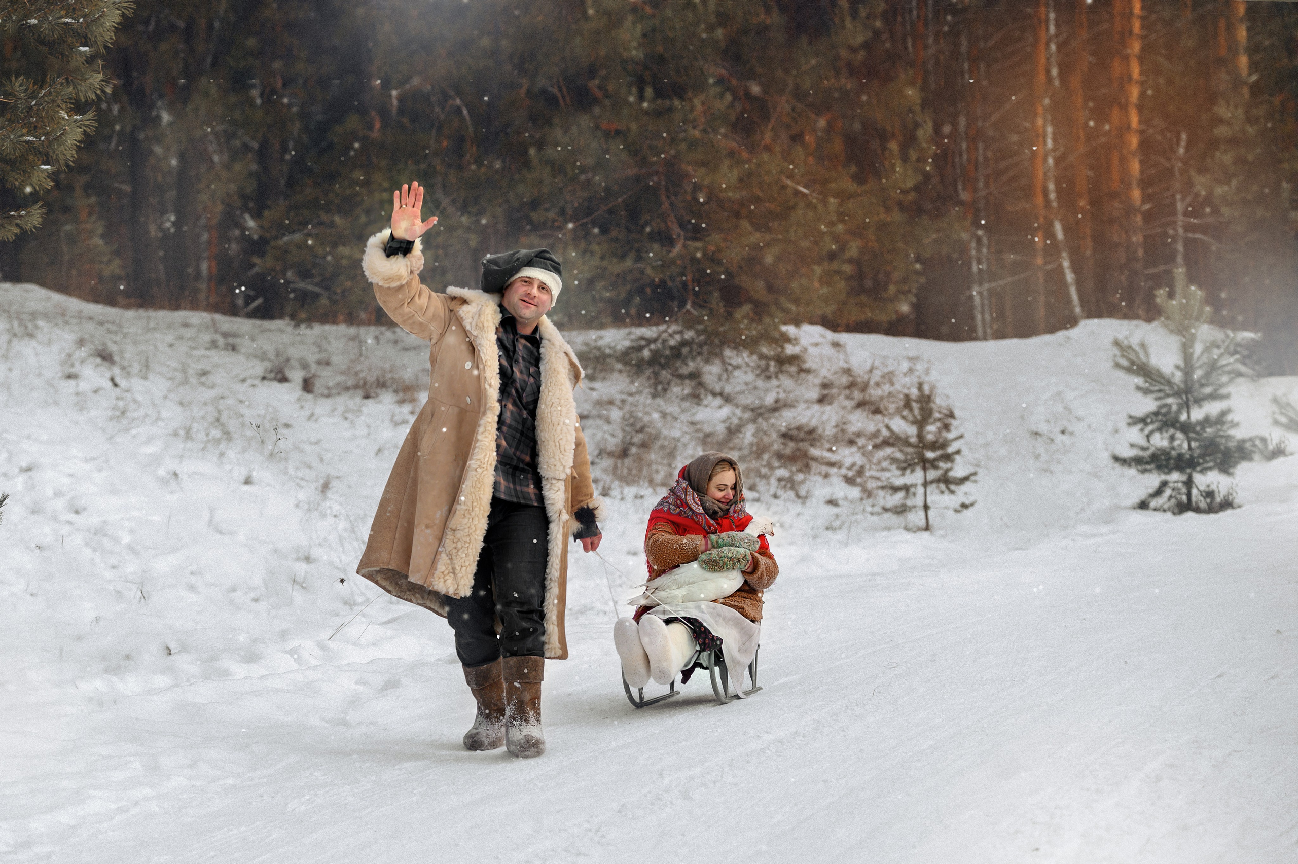 ЛЮБОВЬ и ГУСЫНЯ. Семейный и детский фотограф в Канске и Канском р-не, Красноярск и