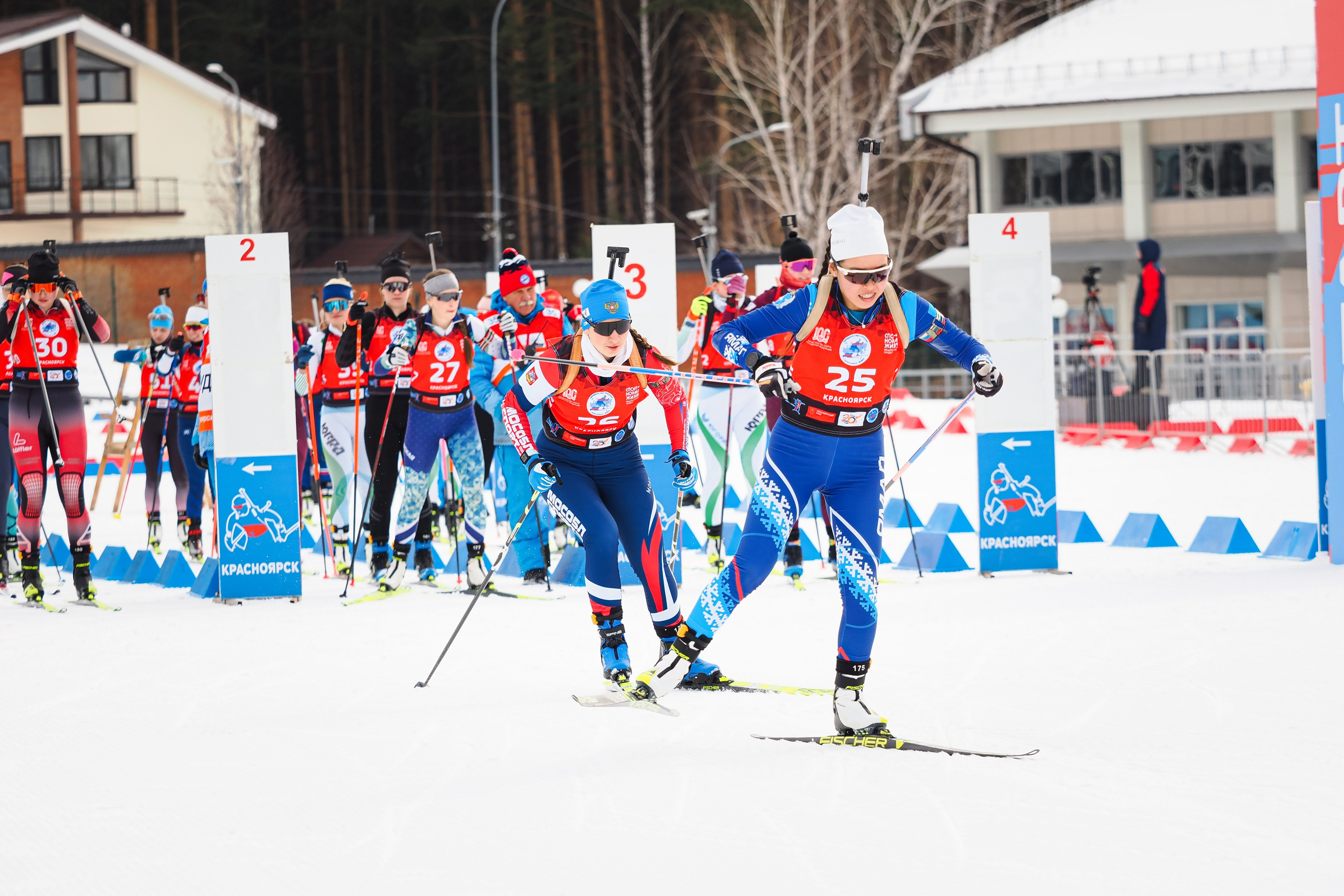 Биатлон / Первенство России. Репортажный фотограф Алексей Козьмин