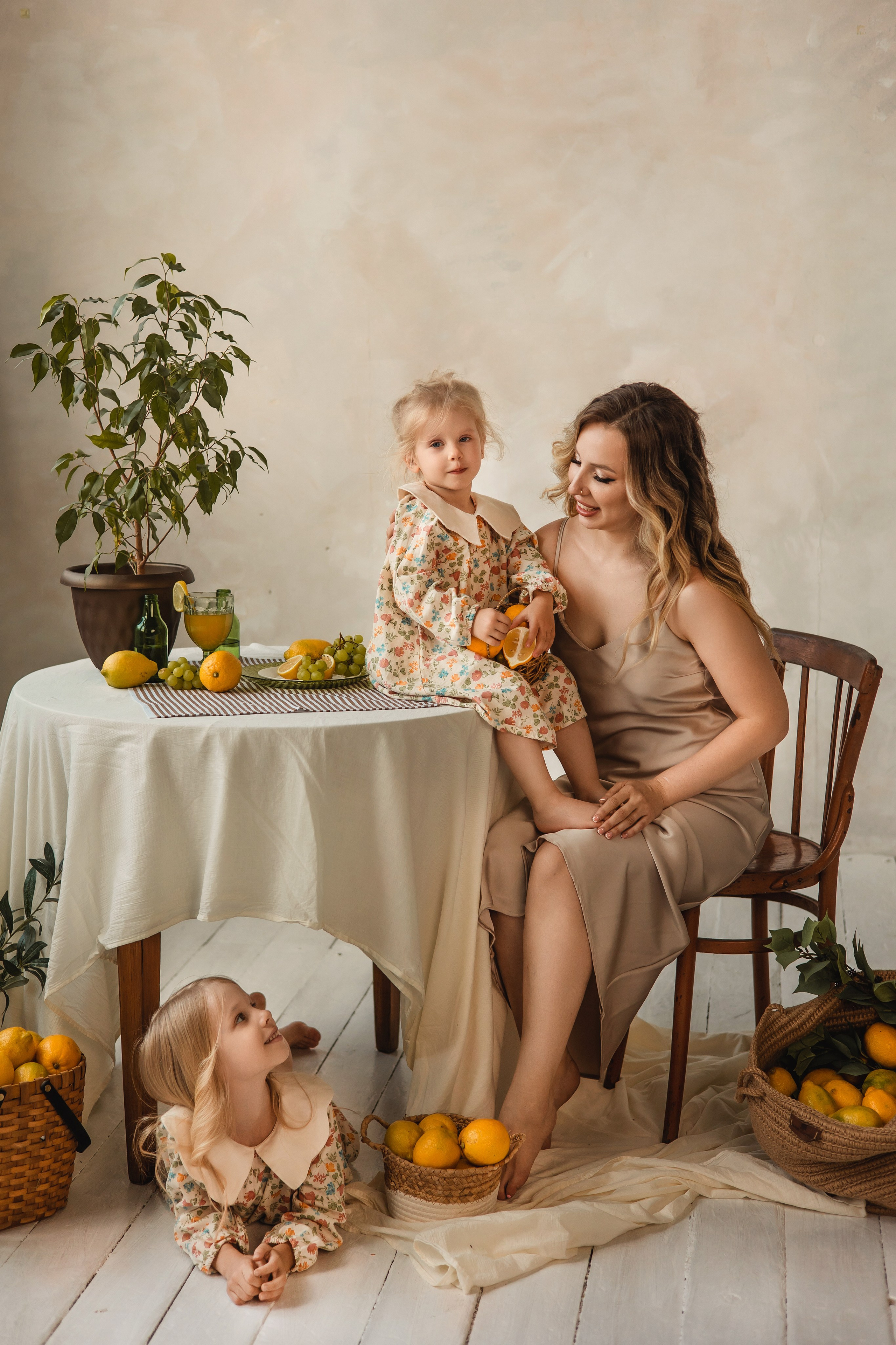 Мама и дочки