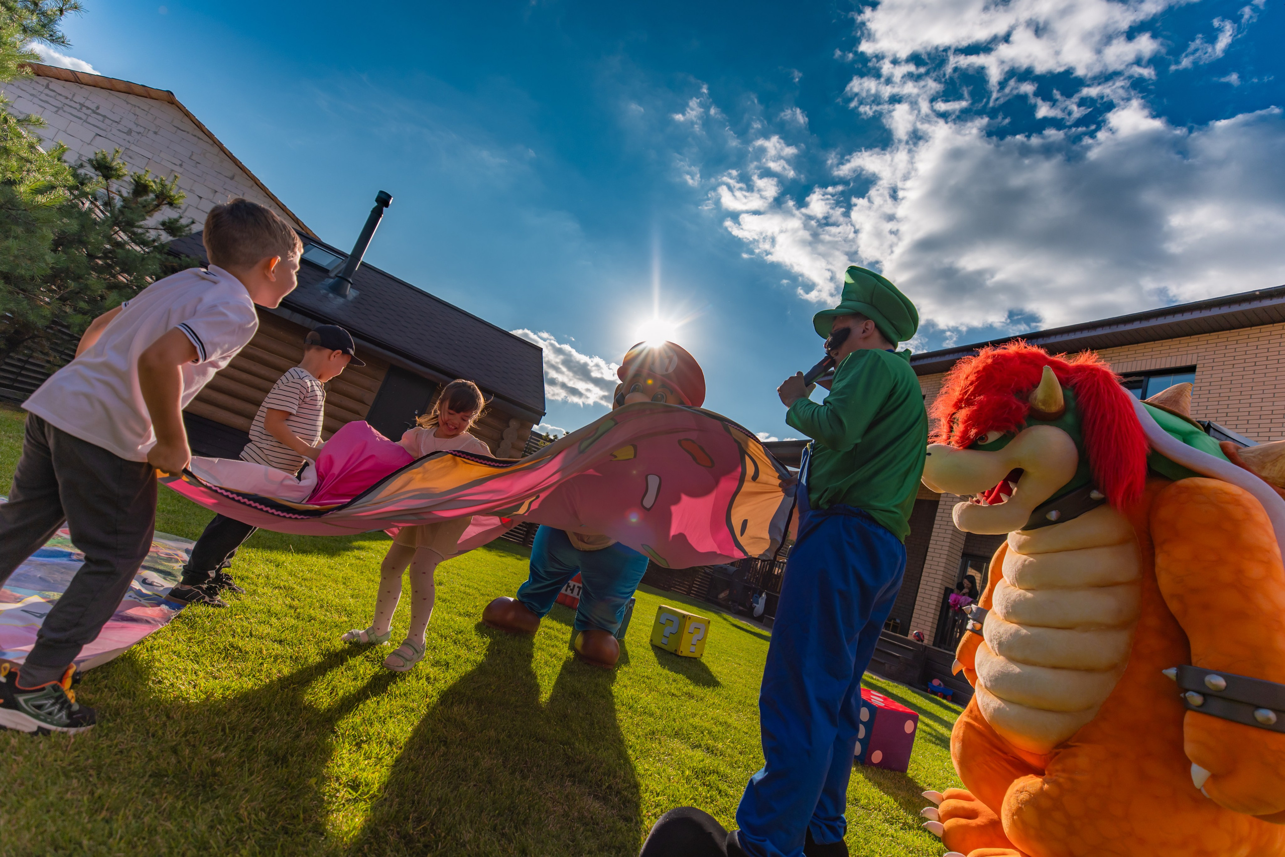 Съемка детского дня рождения в Зеленограде 