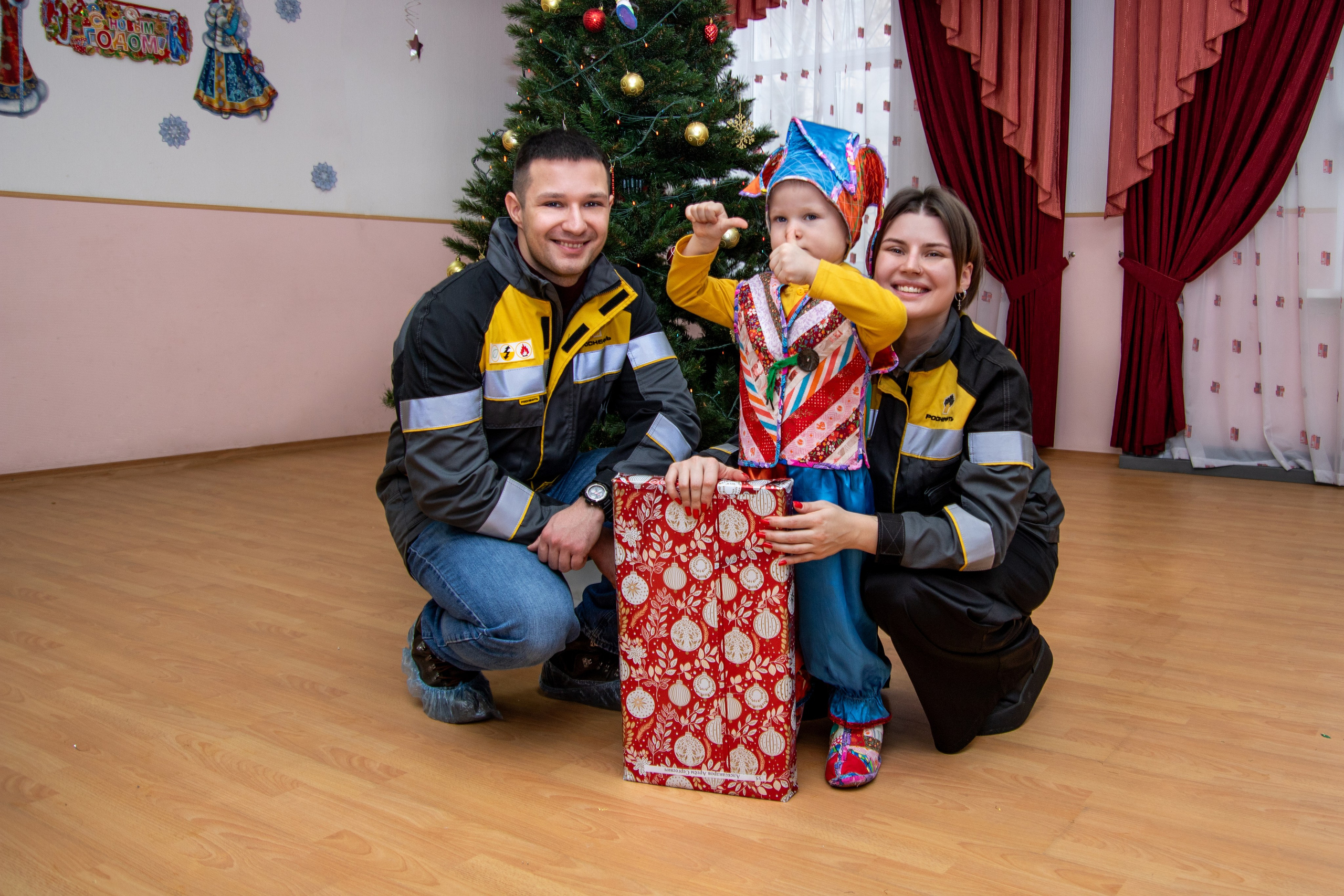 Детский праздник и ёлка желаний при участии Роснефть. Фотограф в Самаре Алексей Головачёв