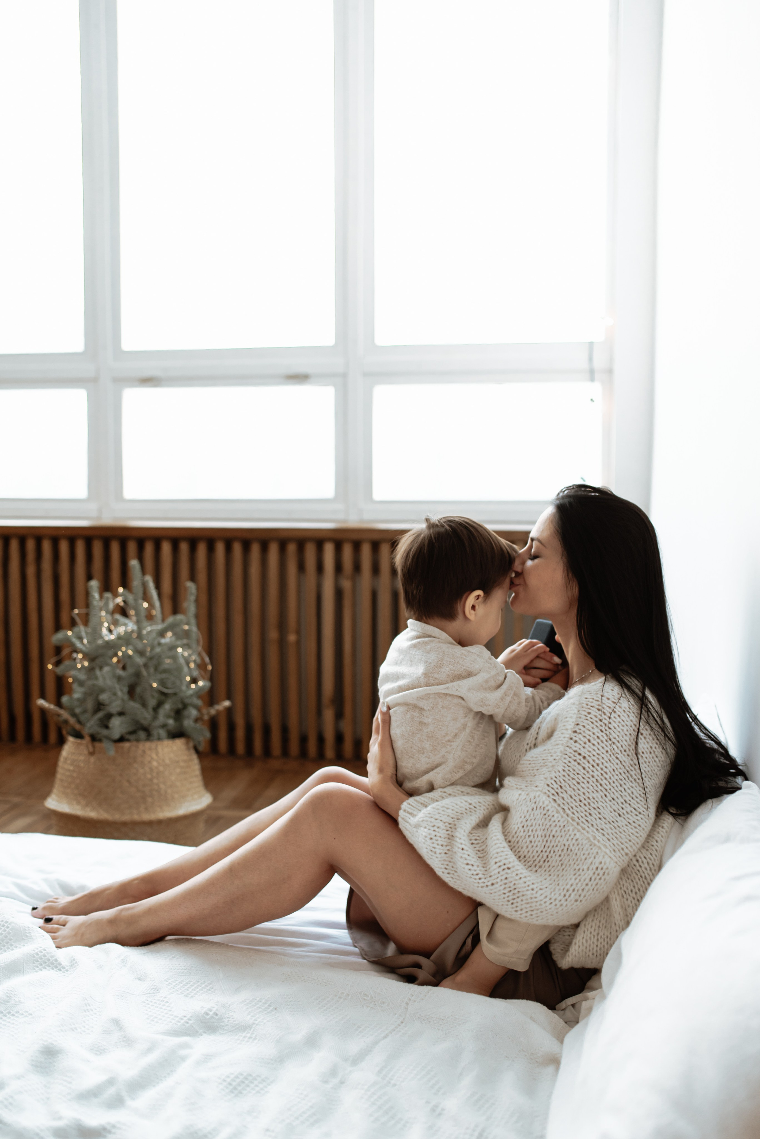 Зимняя студийная. Фотограф Рязань. Семейный Свадебный фотограф