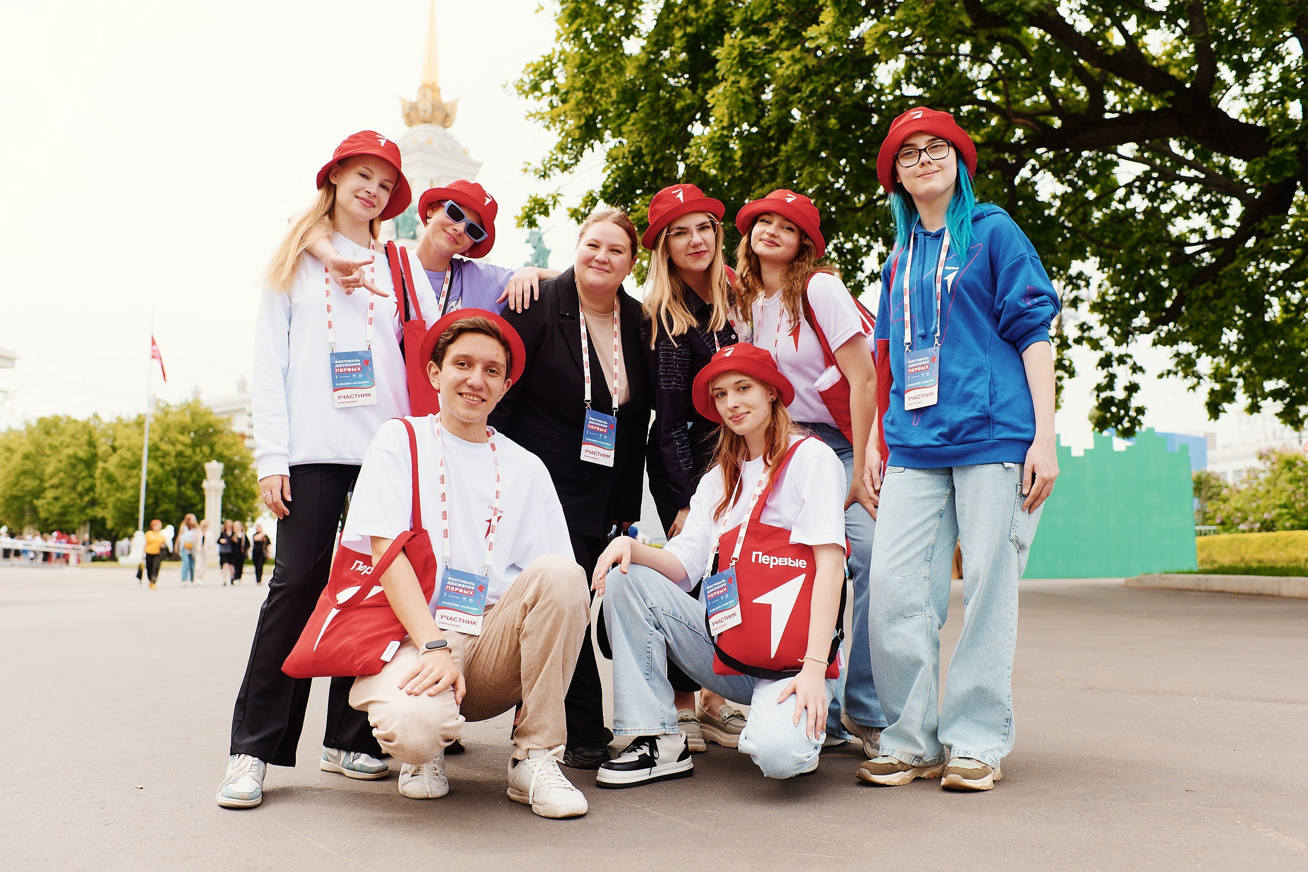 Фестиваль Движения Первых 2025. Репортажная съемка в Москве