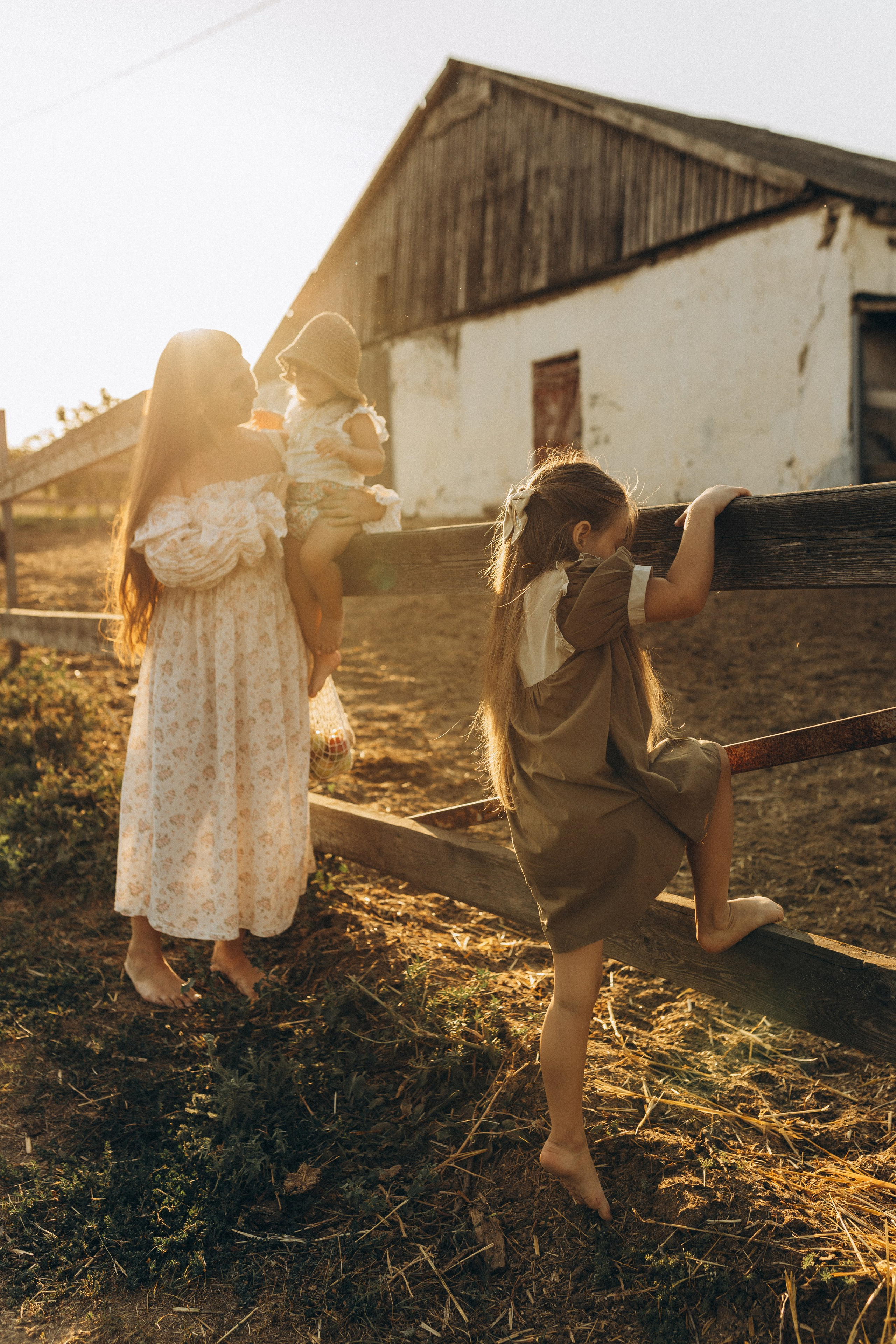На ферме. Семейный фотограф в Новороссийске и Анапе Александра Яковлева