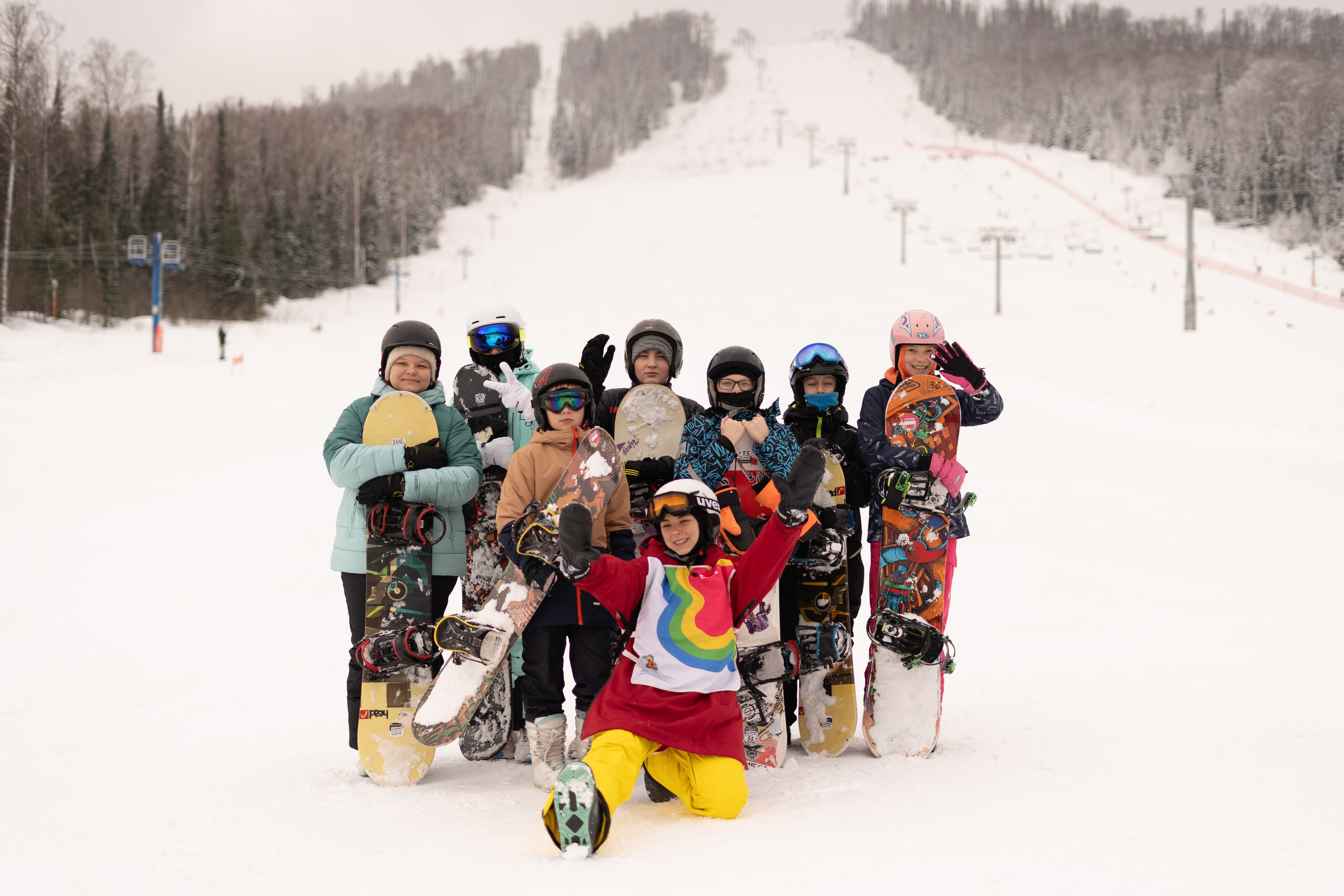 Репортаж Детский Лагерь. Анастасия Паршукова — фотограф Шерегеш Новосибирск