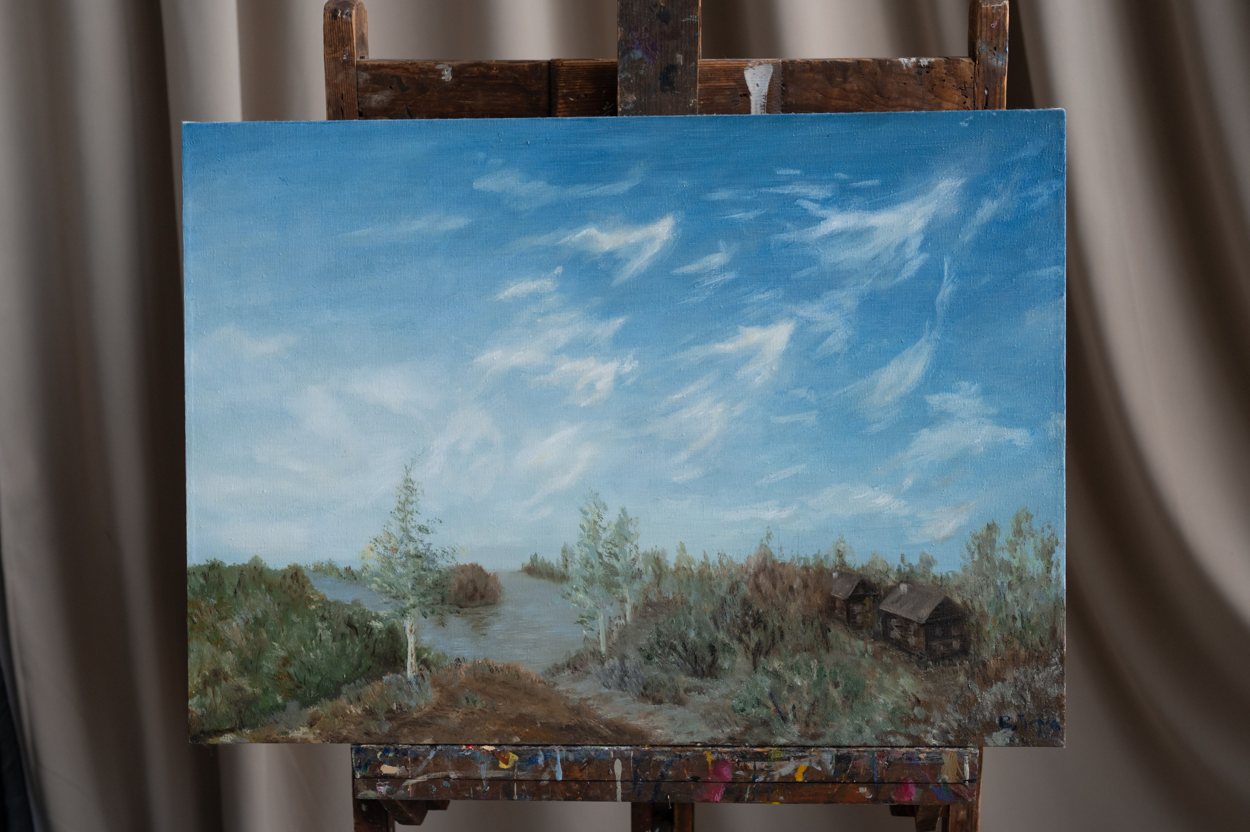 Фотосессия для художника. Фотограф Юлия Кондратьева