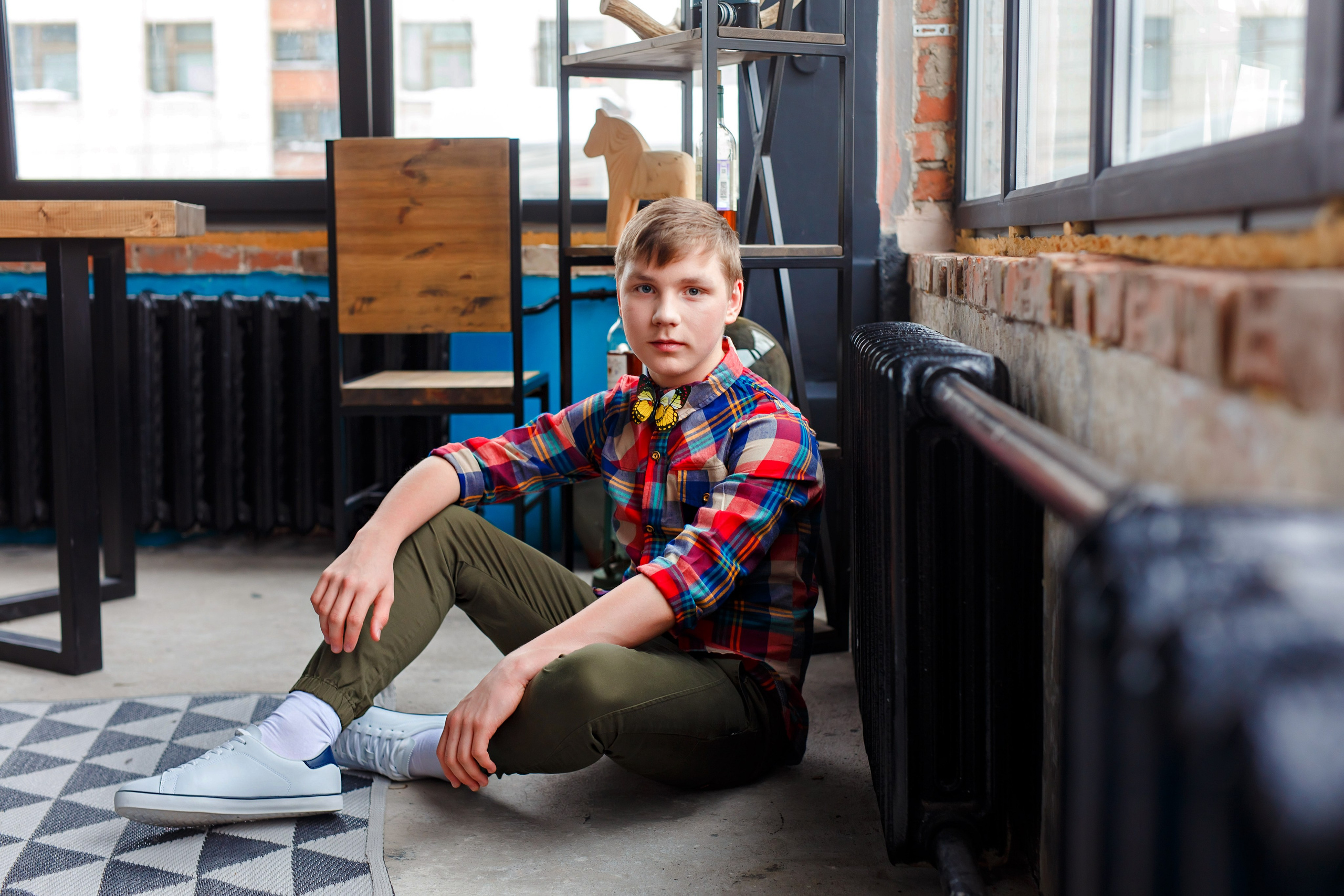 профессиональная детская фотосессия в студии 