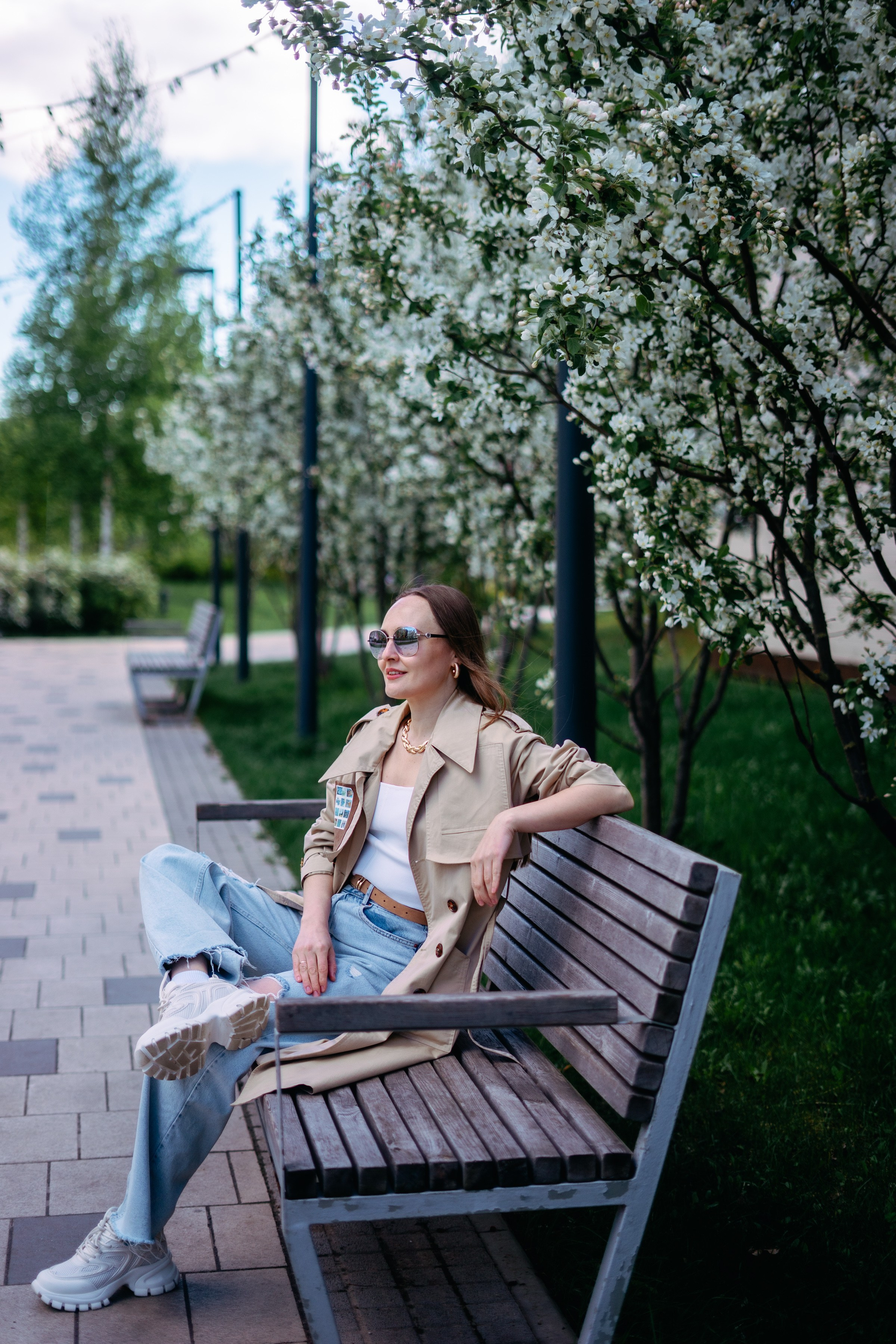 Екатерина в парке. Фотограф в Казани Алсу Багабиева
