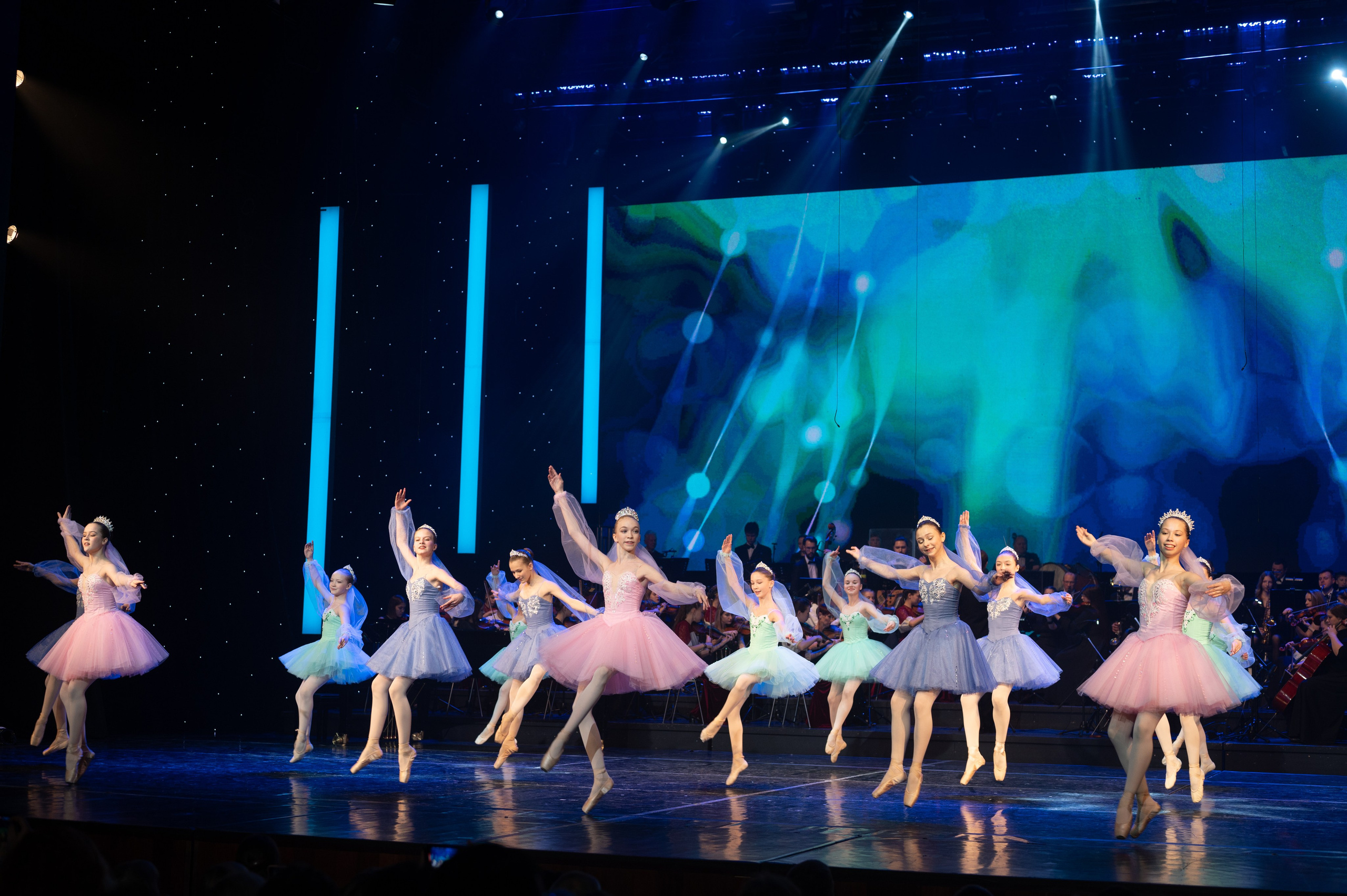 Отчетный концерт ДШИ «Гармония» «Зимняя гармония». Фотограф новорожденных, семейный детский в Тюмени Татьяна Морозова