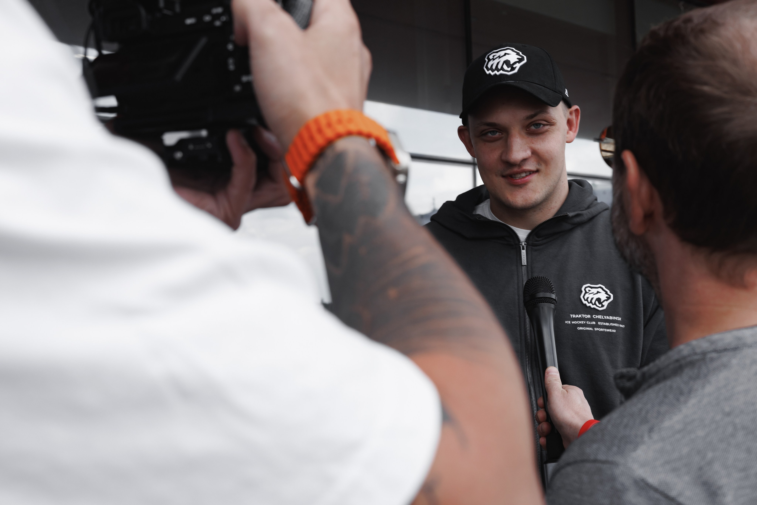 ХК Трактор. Встреча Александра Кадейкина и Андрея Светлакова