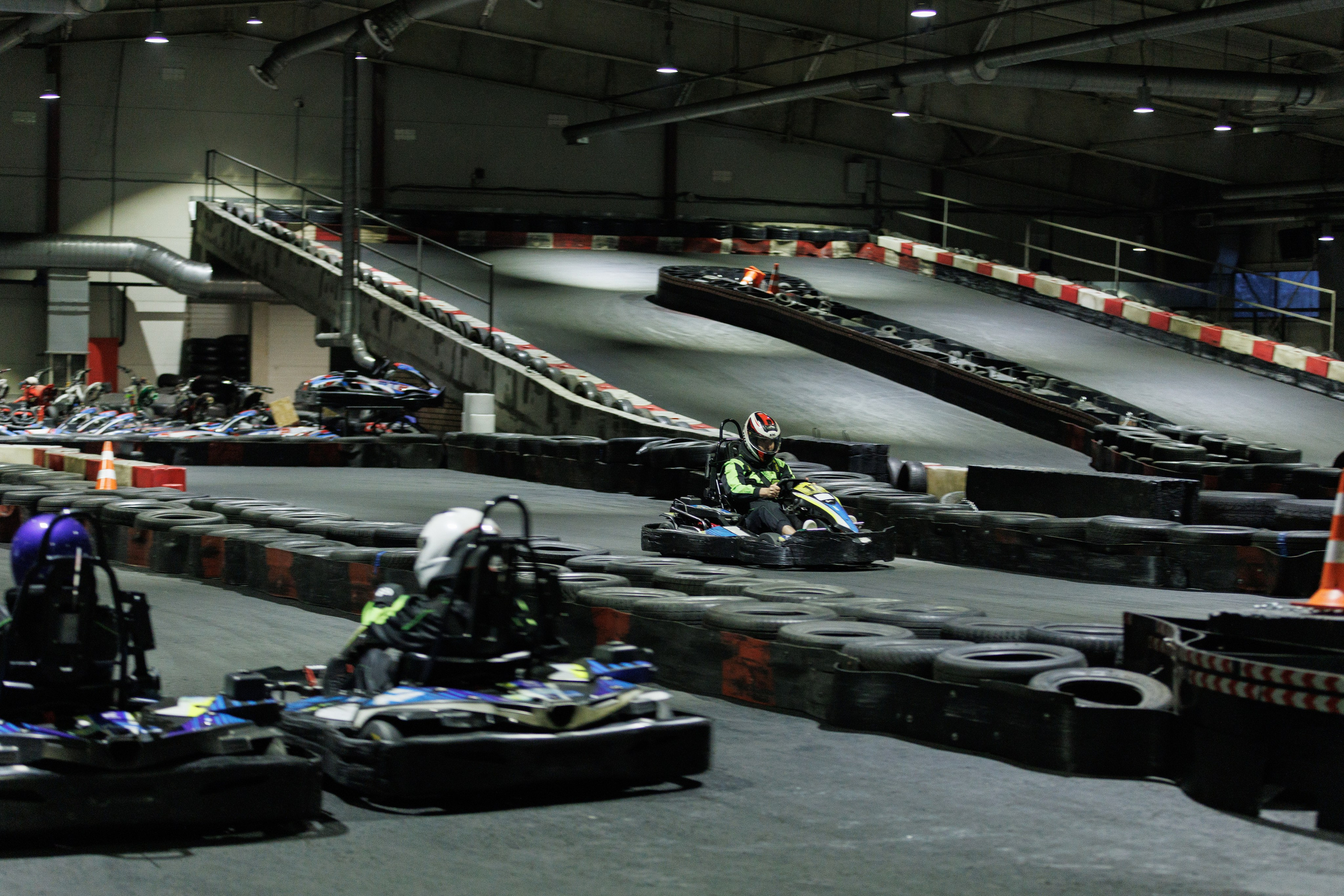 Turba karting hall — корпоративные соревнования. Контент для бизнеса в Екатеринбурге Полдень Медиа