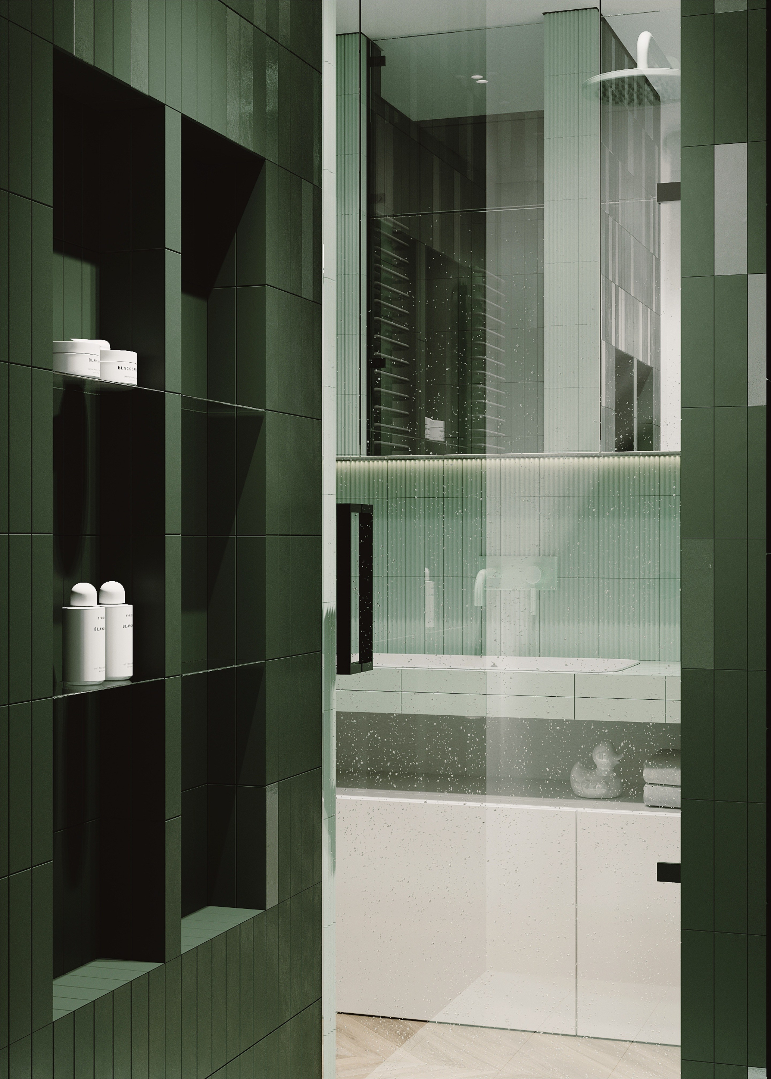 Санузел v.o.70 м². 3d визуализатор Валерия Романова