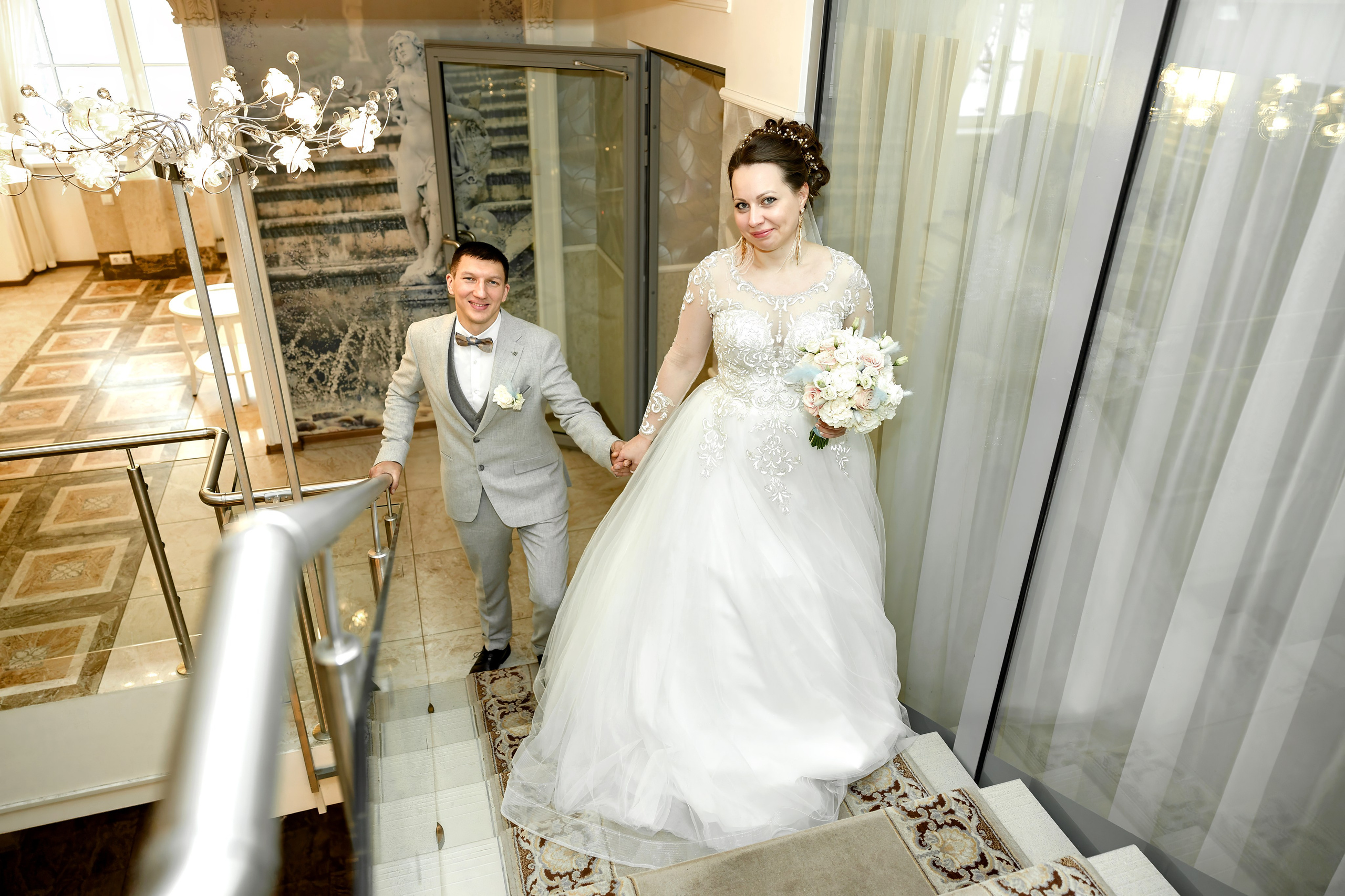 Зимняя свадьба Петергоф. Фотограф в Санкт-Петербурге Знаменская Ирина