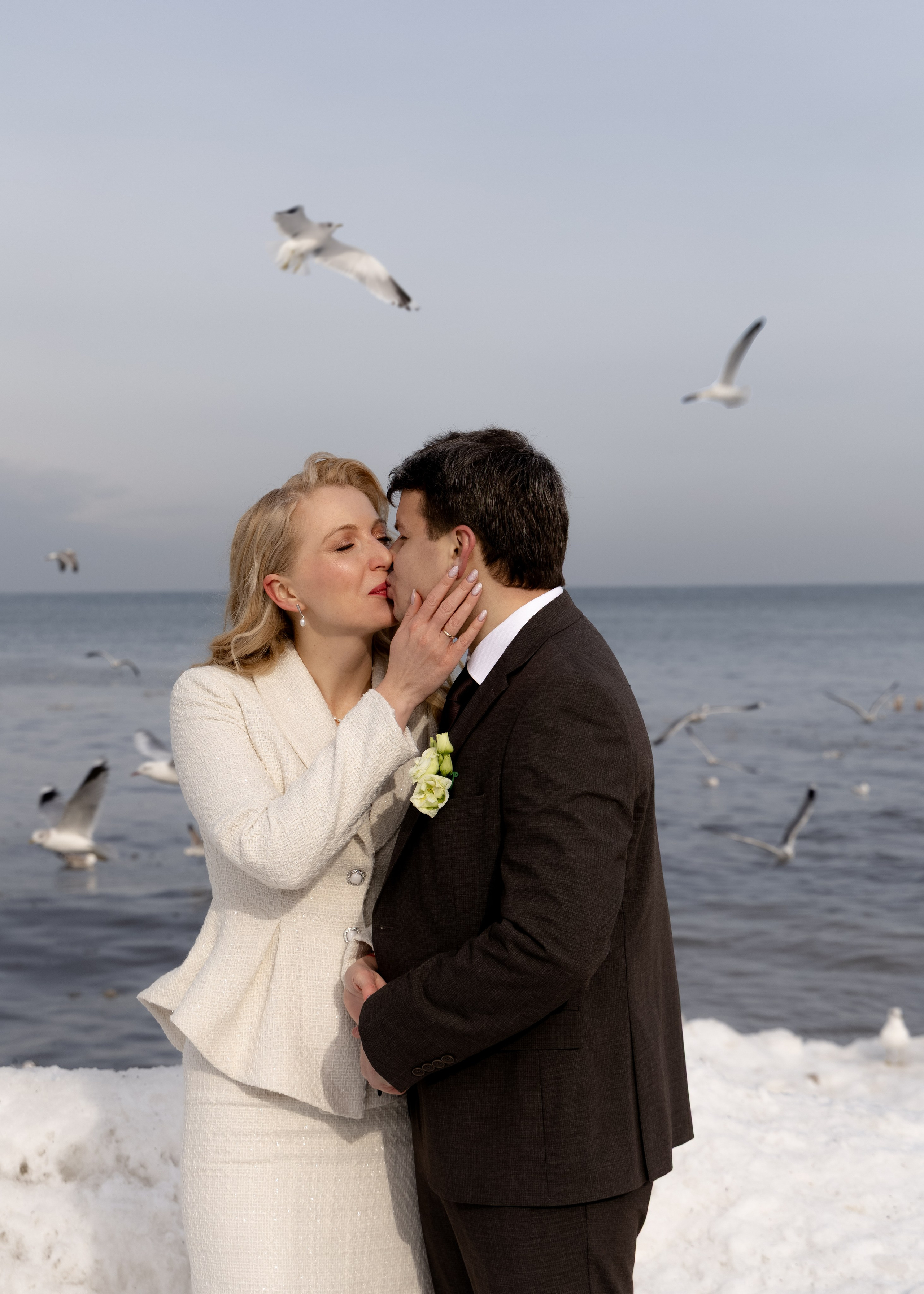 Свадьба Елизавета & Артем | Зимняя Балтика. Фотограф в Калининграде Сокирко Светлана