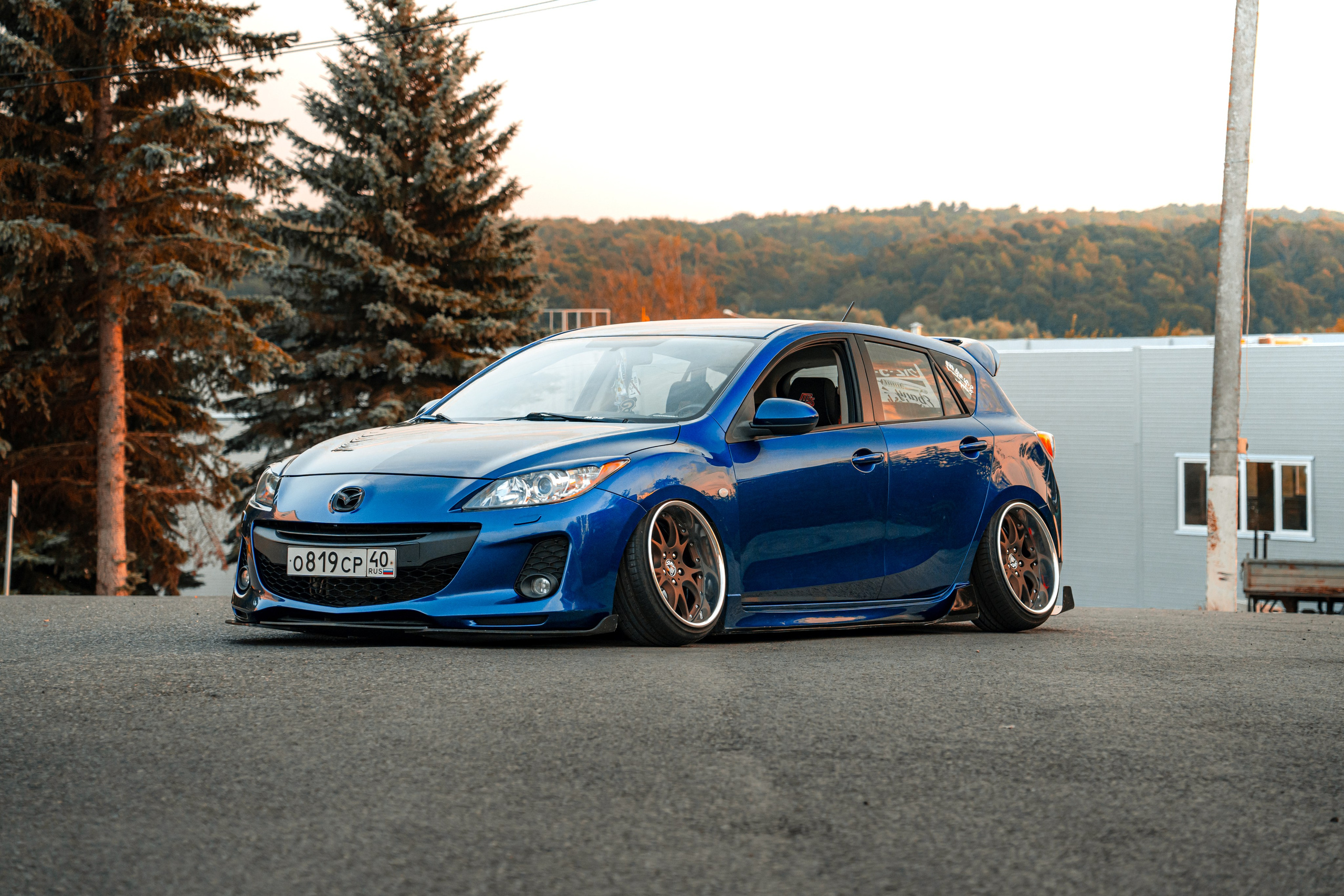 Mazda 3 BL Stance. Vlad Trykov