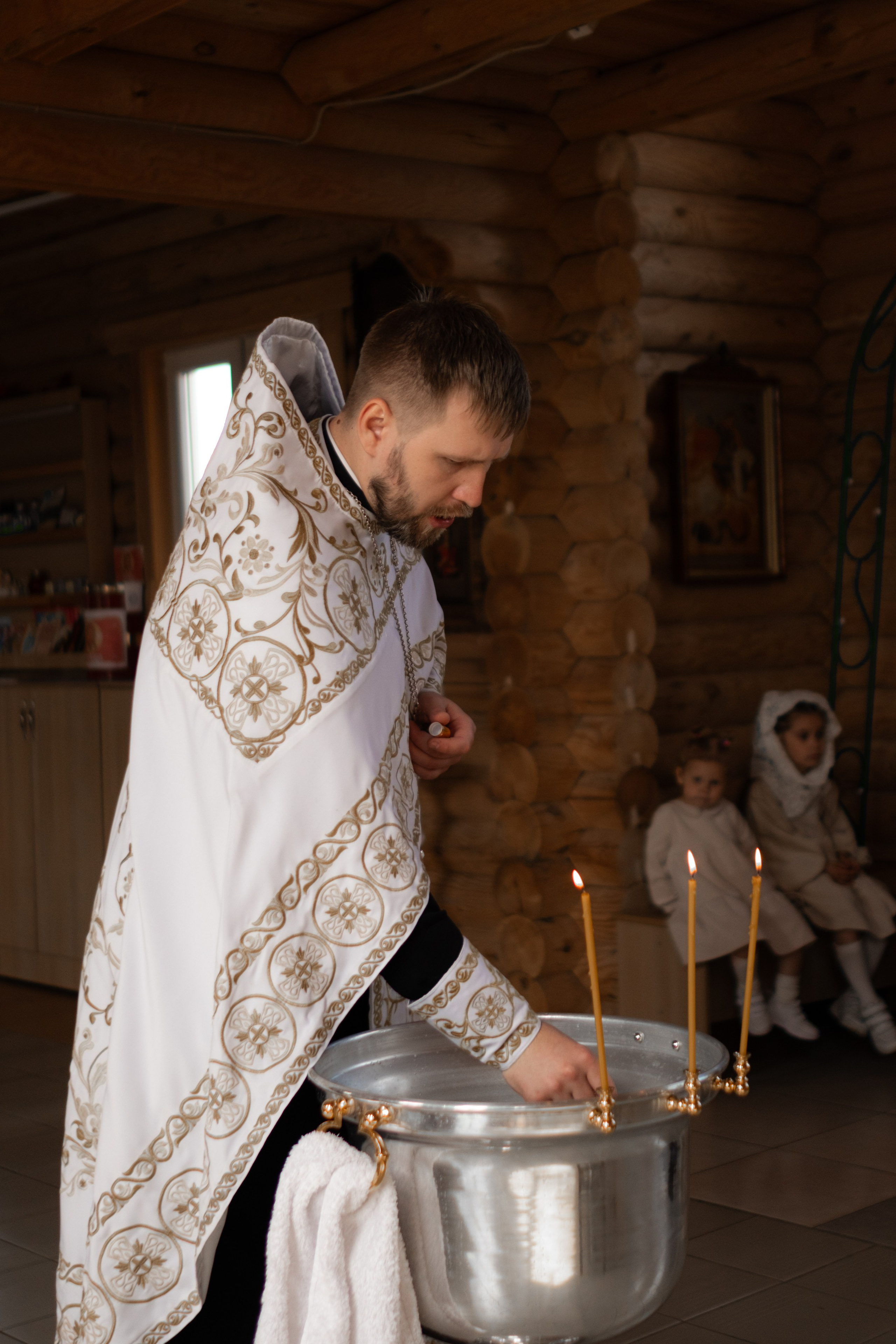 Крещение Максима. Семейный фотограф в Санкт-Петербурге Дарья Косянчук