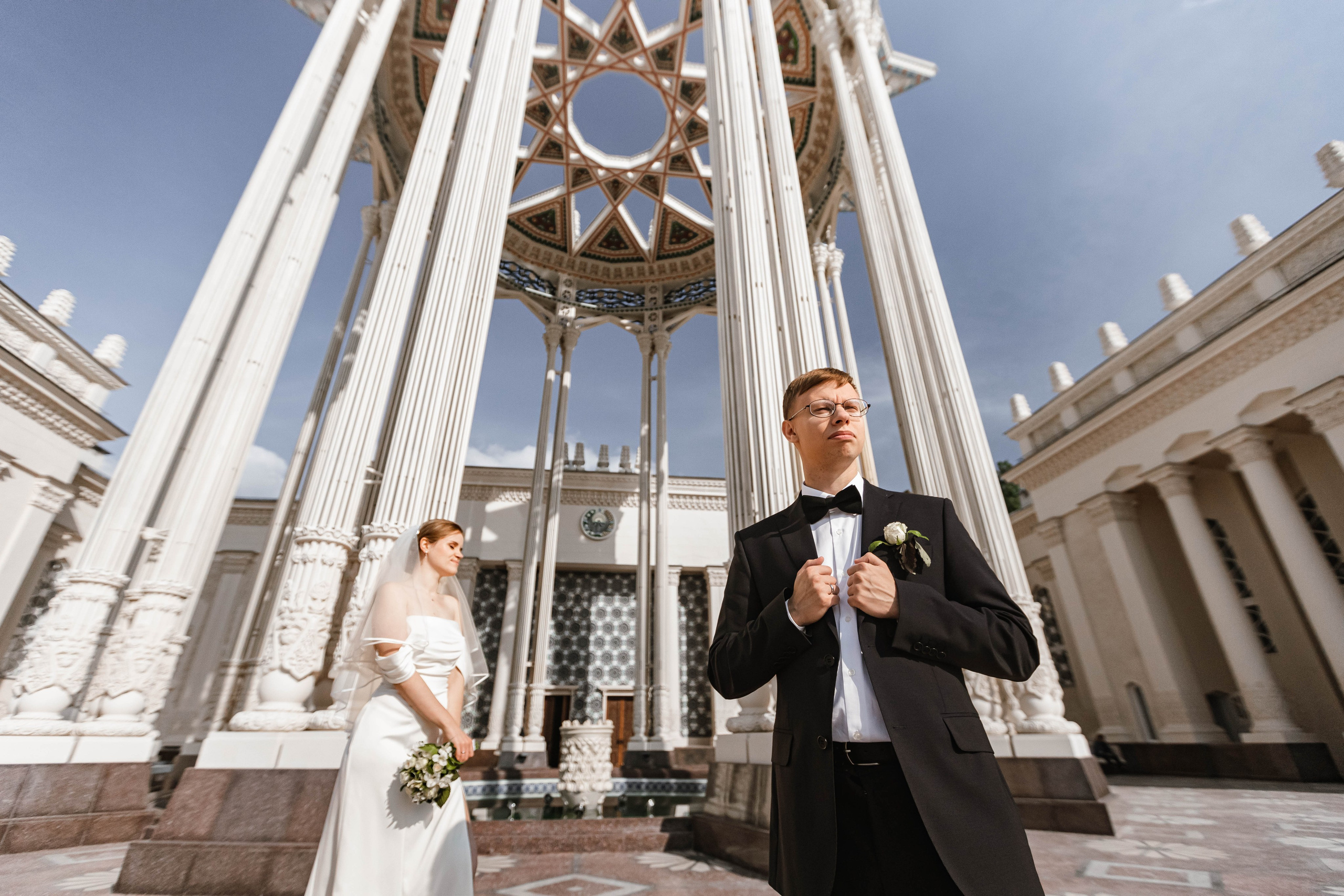 Анастасия и Денис (ВДНХ). Свадебный фотограф в Москве Анастасия Шелест