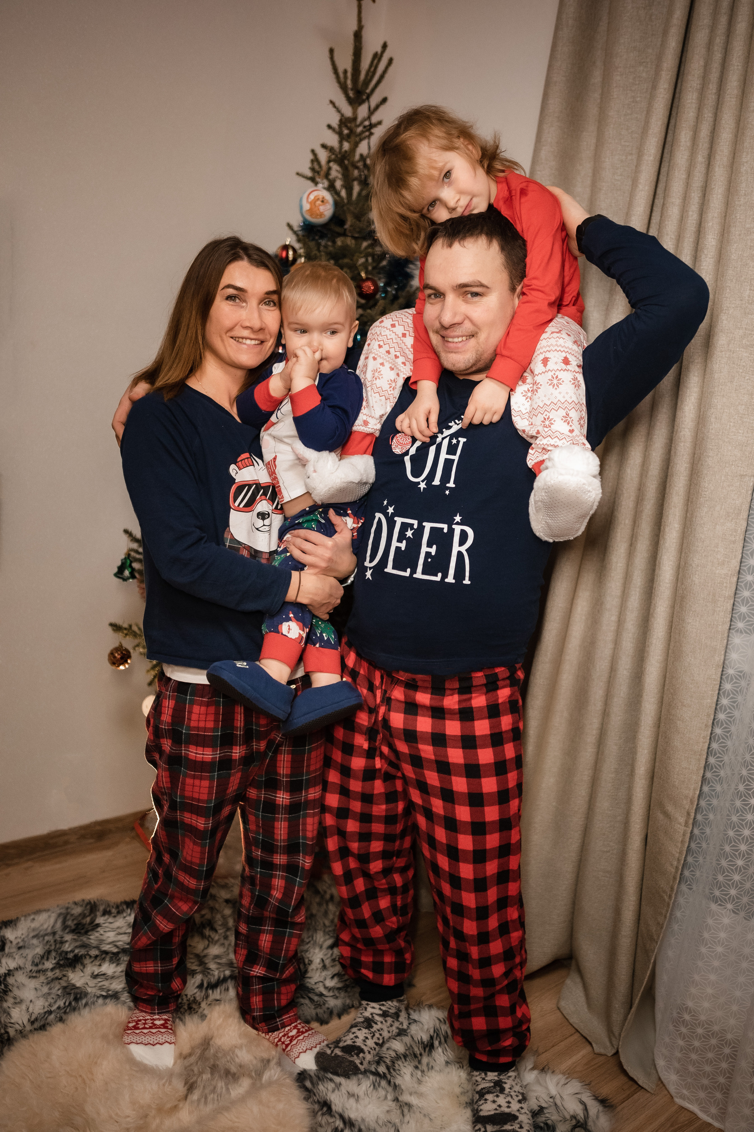 Домашняя новогодняя. Семейный и детский фотограф в Санкт-Петербурге Татьяна Дмитренко