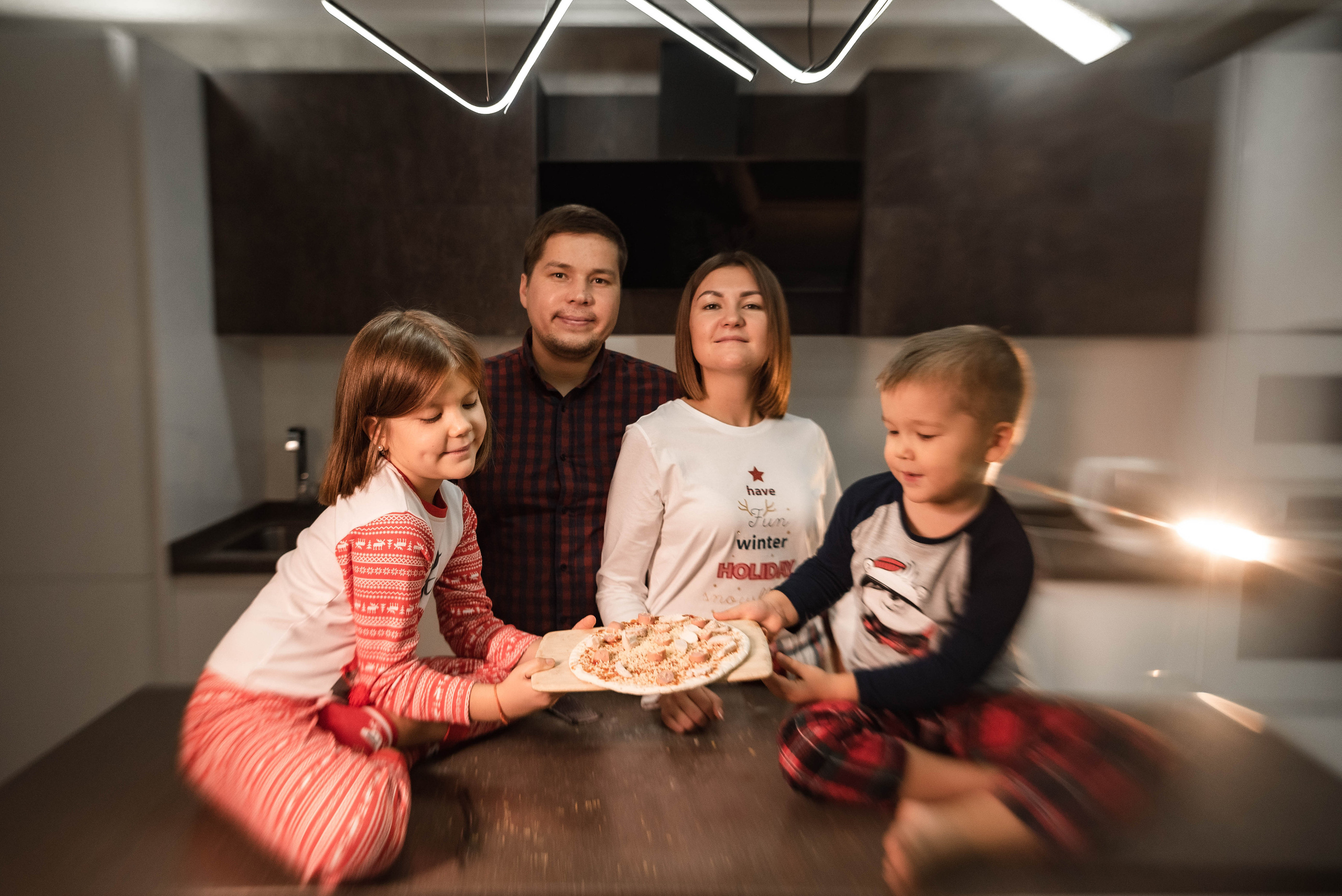 Новогодняя фотосессия для Елены и её семьи. Семейный и детский фотограф в Санкт-Петербурге Татьяна Дмитренко