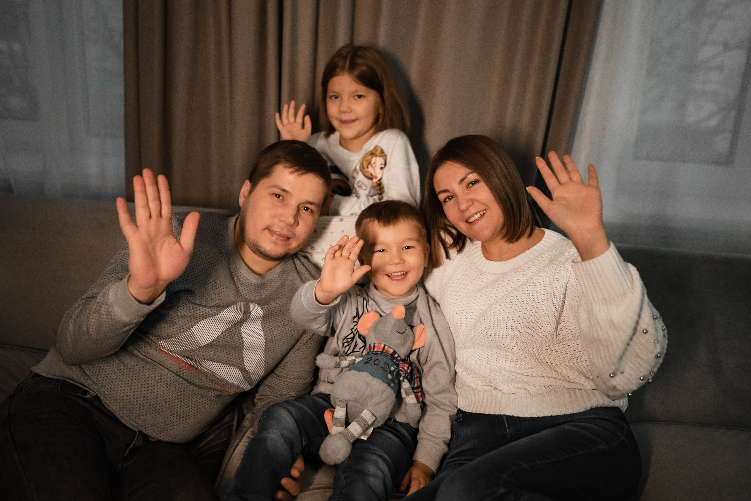 Новогодняя фотосессия для Елены и её семьи. Семейный и детский фотограф в Санкт-Петербурге Татьяна Дмитренко