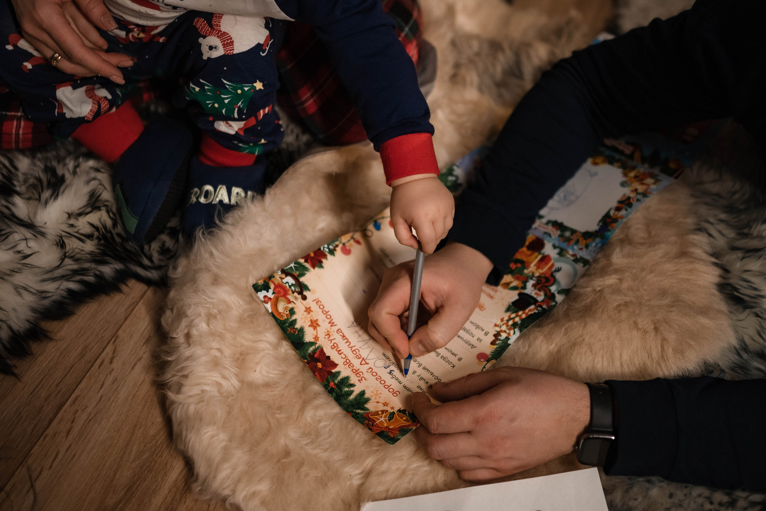 Домашняя новогодняя. Семейный и детский фотограф в Санкт-Петербурге Татьяна Дмитренко