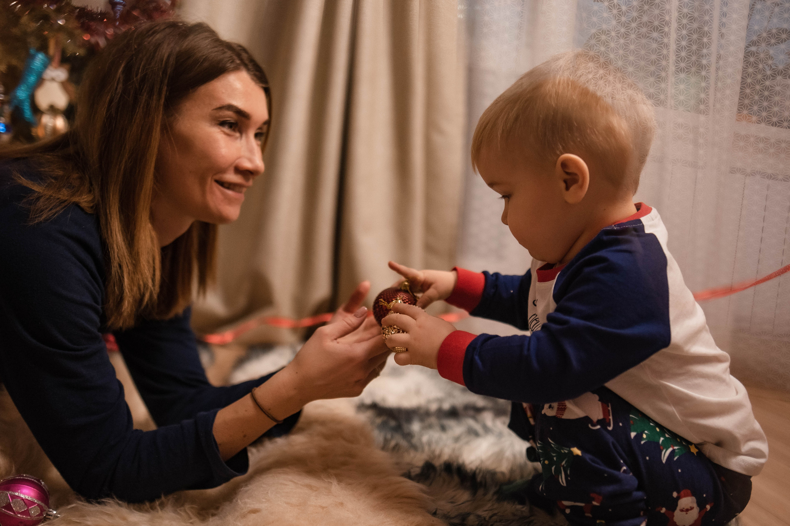 Домашняя новогодняя. Семейный и детский фотограф в Санкт-Петербурге Татьяна Дмитренко