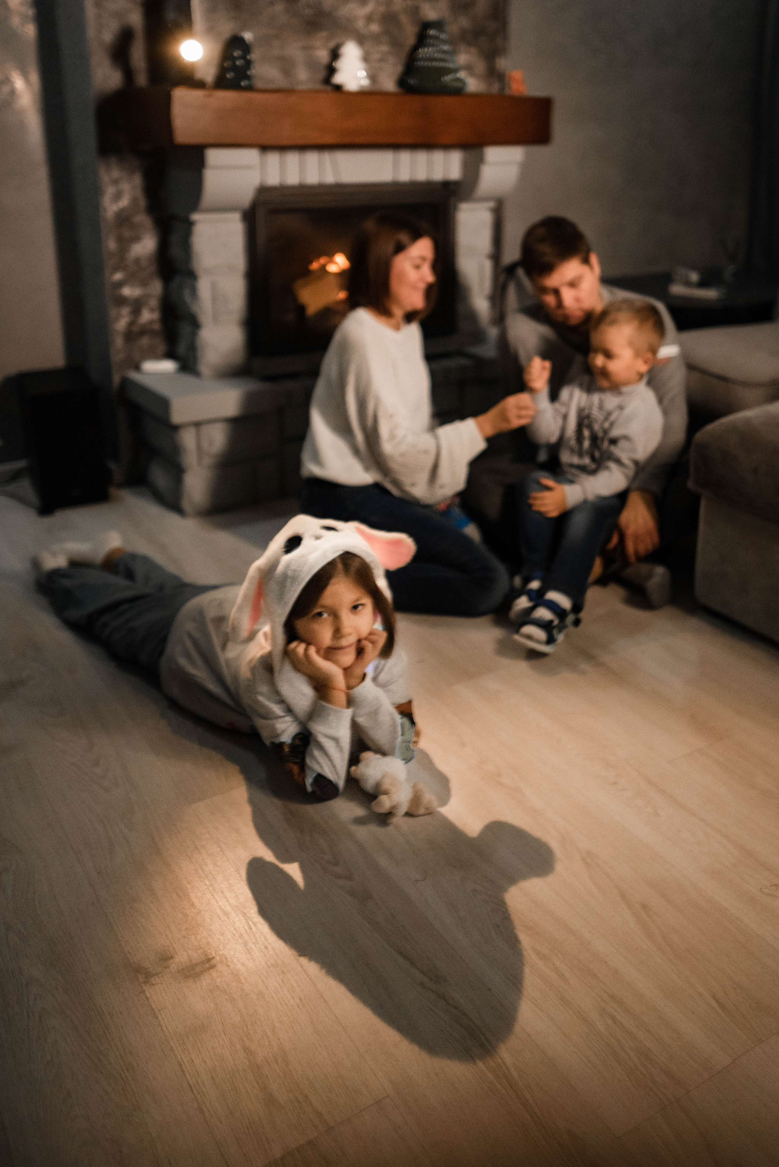 Новогодняя фотосессия для Елены и её семьи. Семейный и детский фотограф в Санкт-Петербурге Татьяна Дмитренко