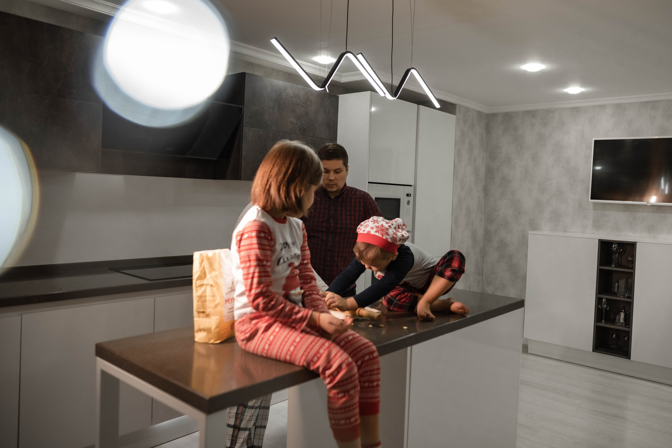 Новогодняя фотосессия для Елены и её семьи. Семейный и детский фотограф в Санкт-Петербурге Татьяна Дмитренко