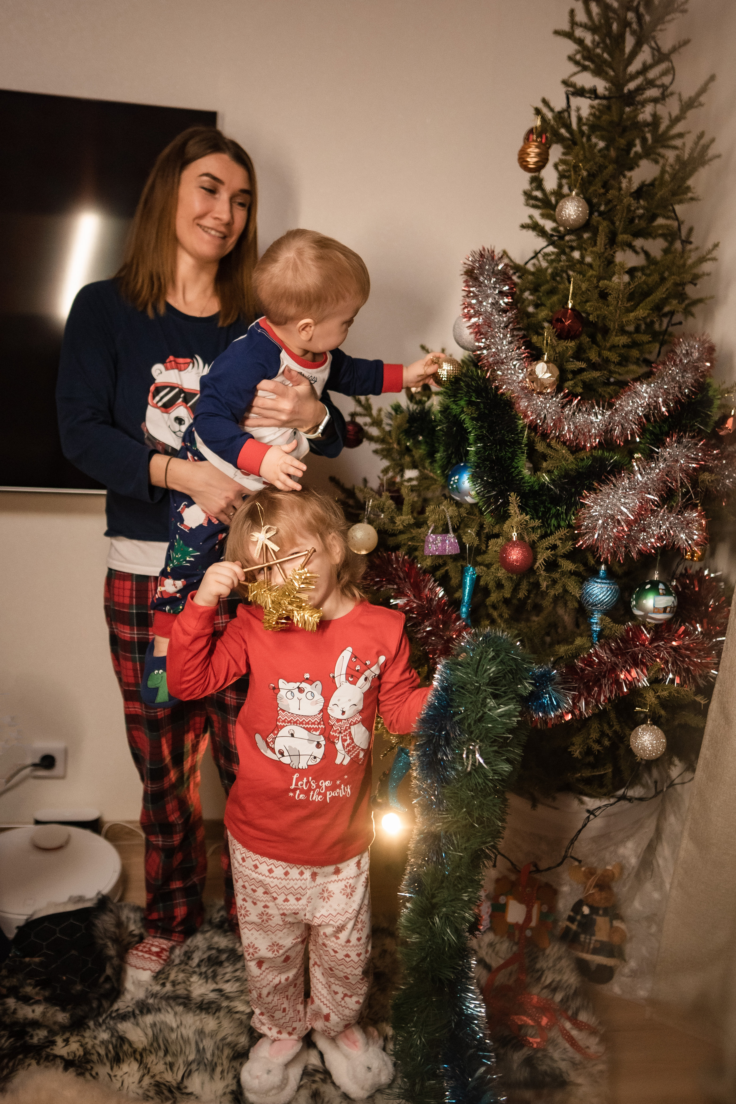 Домашняя новогодняя. Семейный и детский фотограф в Санкт-Петербурге Татьяна Дмитренко