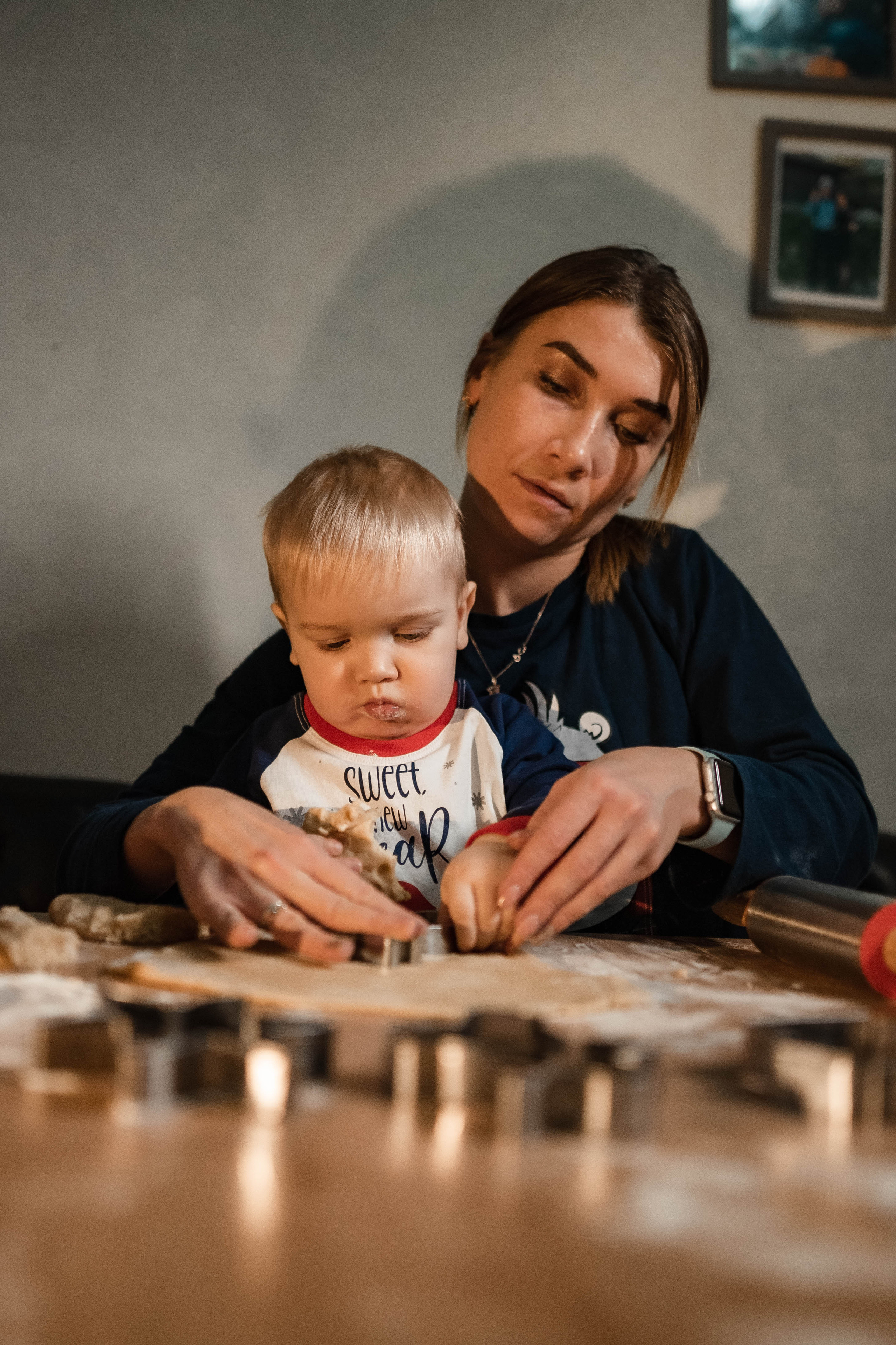 Домашняя новогодняя. Семейный и детский фотограф в Санкт-Петербурге Татьяна Дмитренко