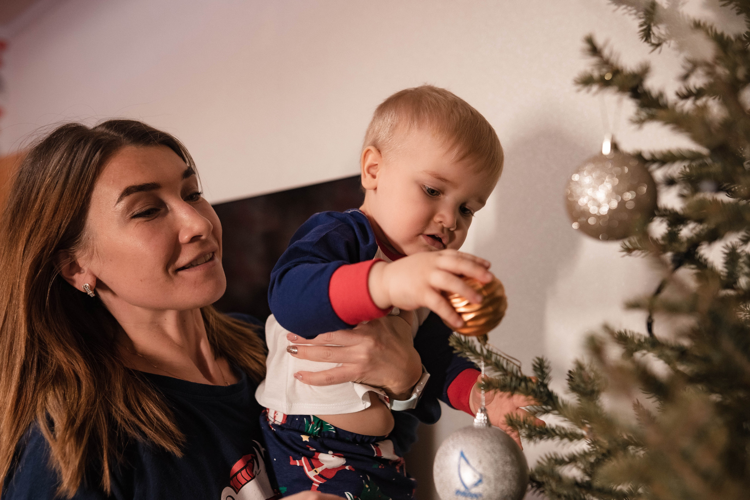 Домашняя новогодняя. Семейный и детский фотограф в Санкт-Петербурге Татьяна Дмитренко
