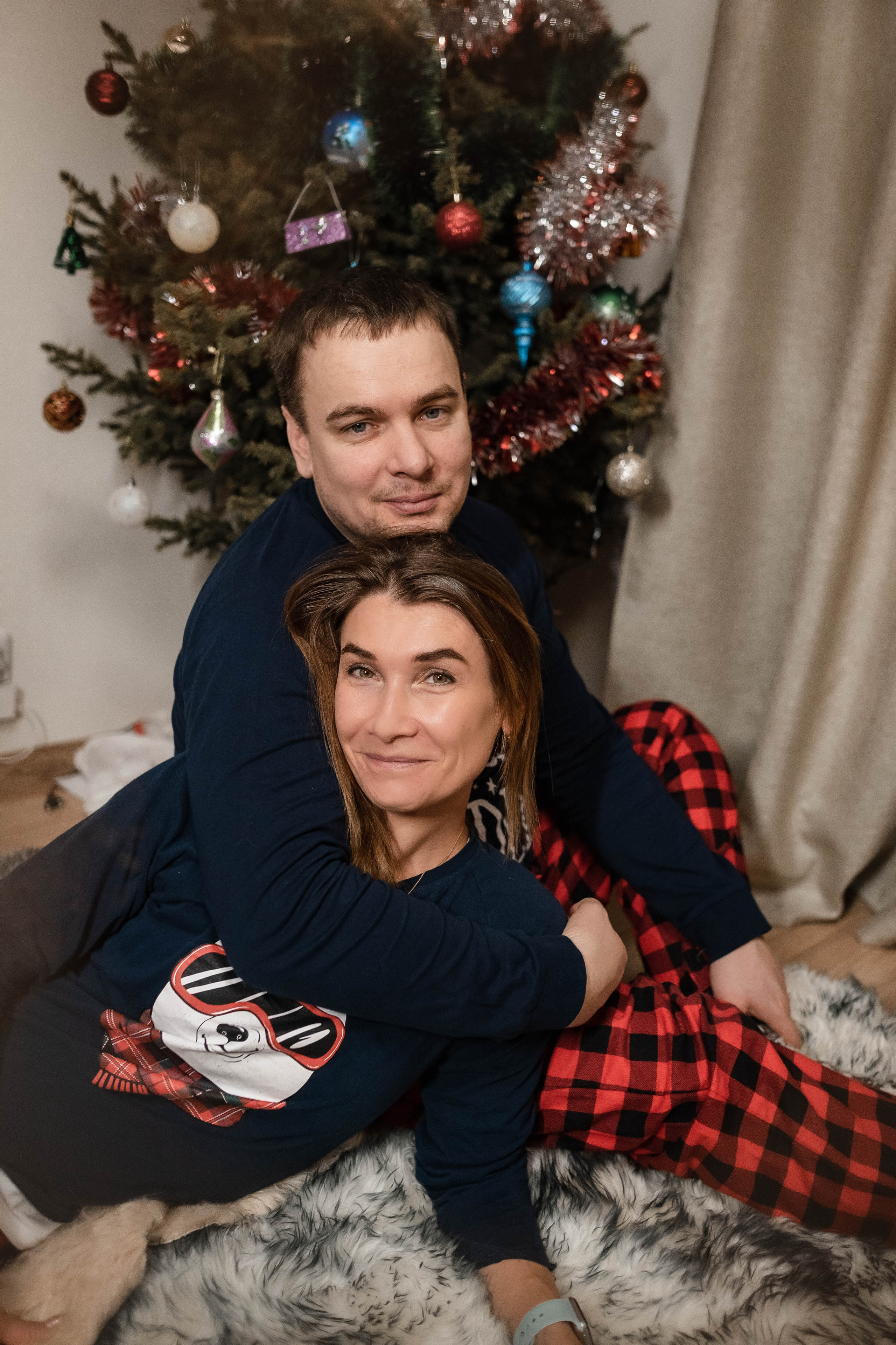 Домашняя новогодняя. Семейный и детский фотограф в Санкт-Петербурге Татьяна Дмитренко