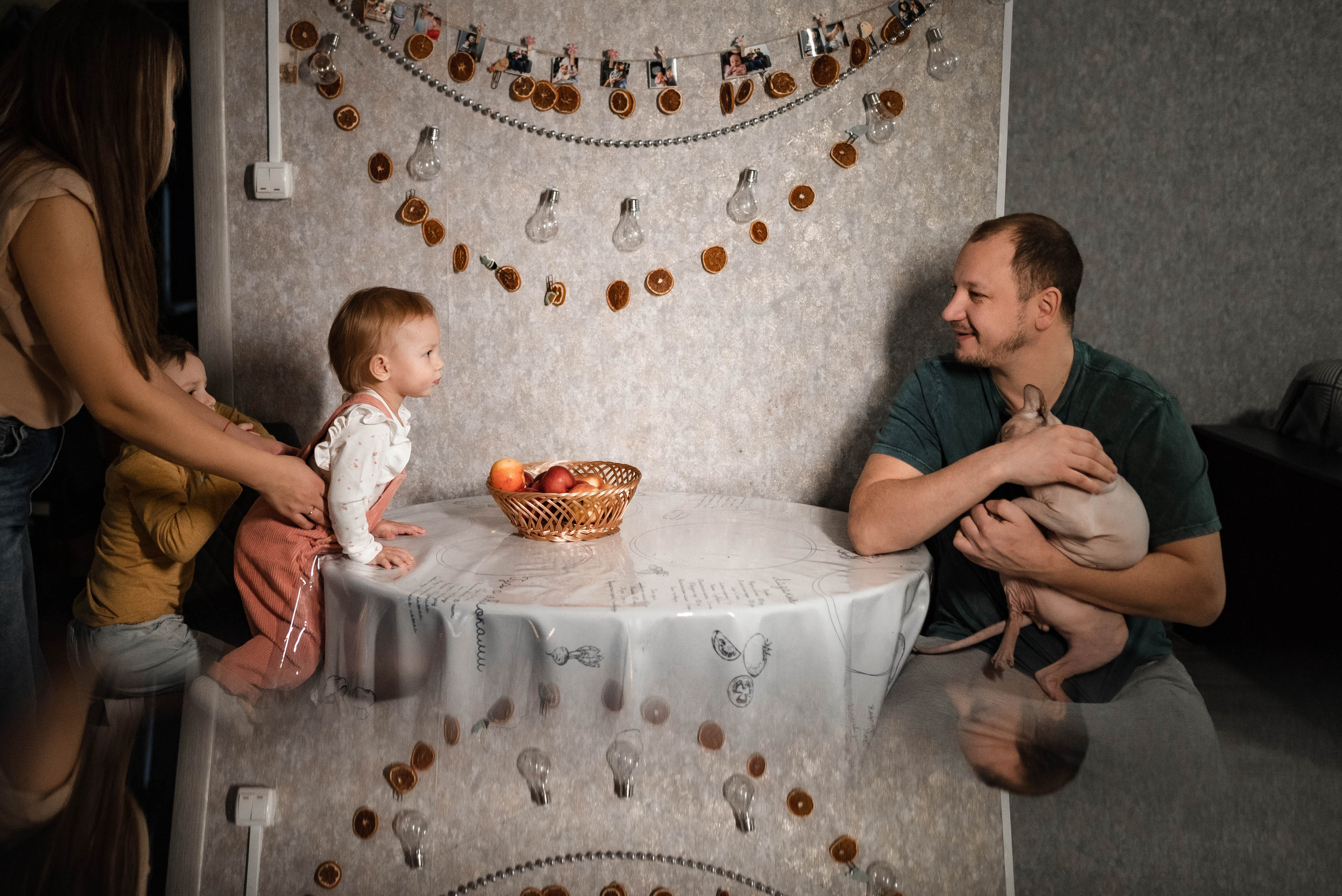 Домашняя для Альбины и её семьи. Семейный и детский фотограф в Санкт-Петербурге Татьяна Дмитренко