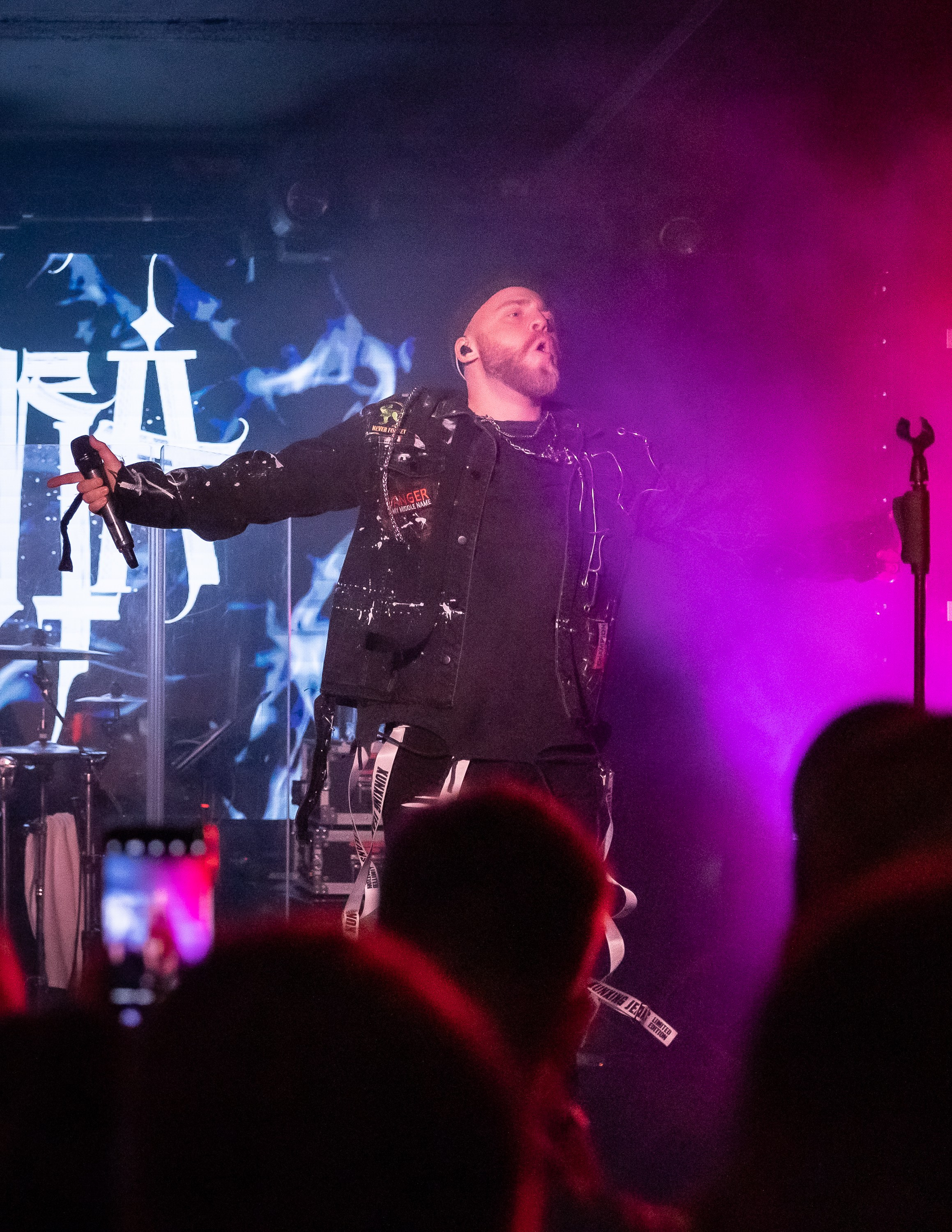 Концерт альтернатив метал группы iOSTRA в «Music bar Мумий Тролль» Москва. Фотограф Владимир Охрименко