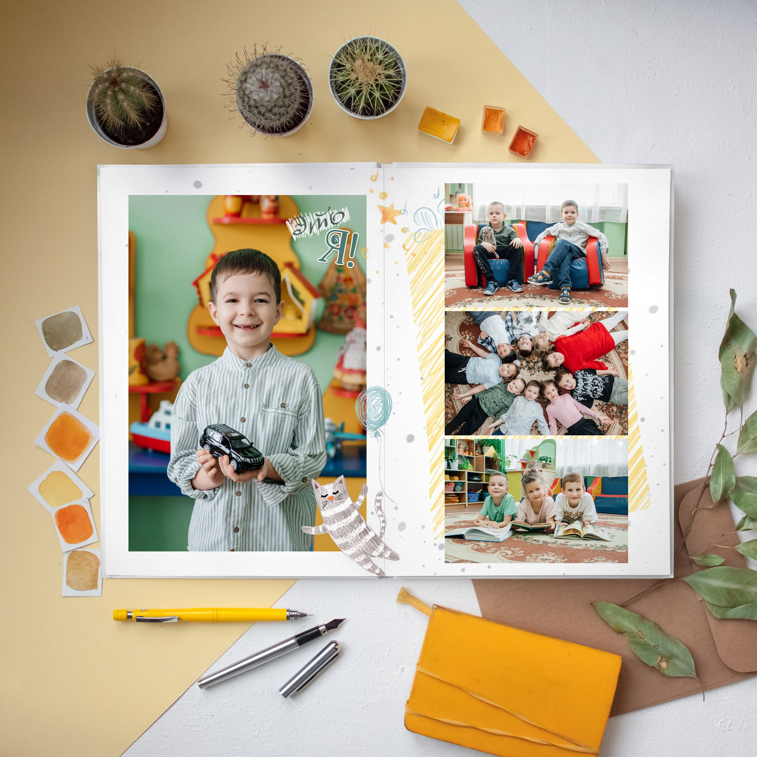 Котики. Дизайнер fotokniga_ast