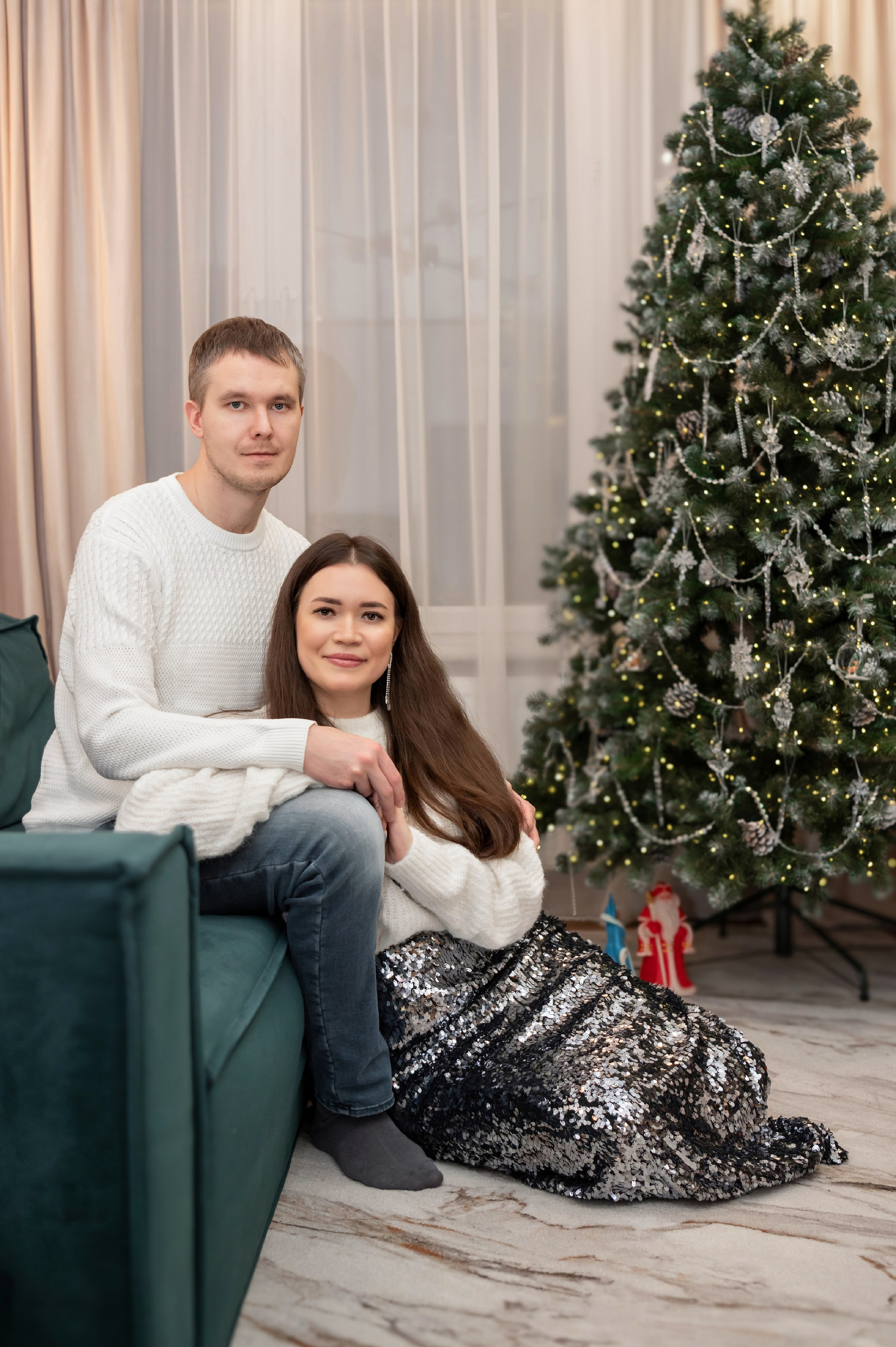 Новогодняя домашняя фотосессия. Детский и семейный фотограф г. Москва Оксана Катаджи