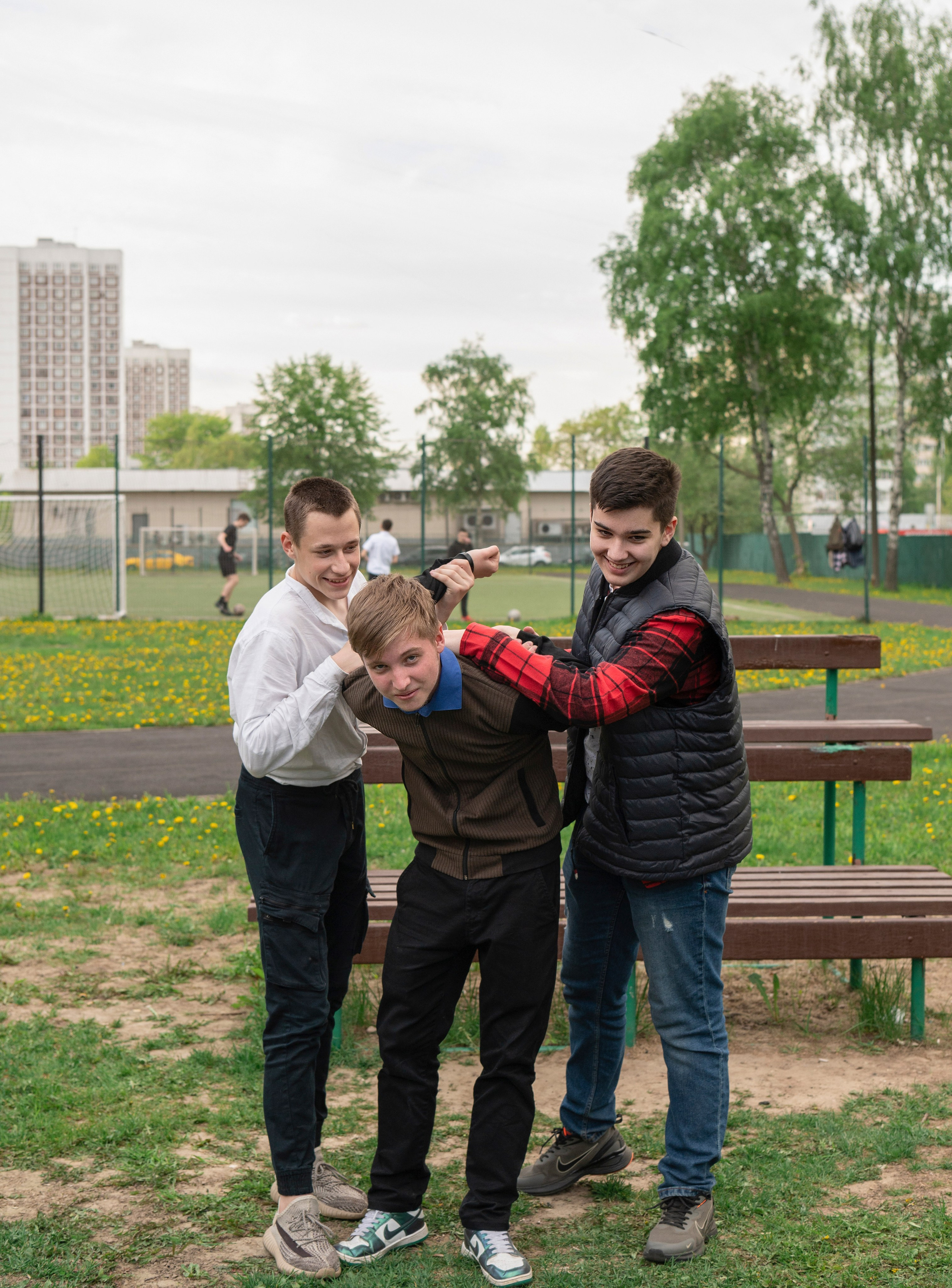 Весенняя фотосессия Школа 953. Детский и семейный фотограф г. Москва Оксана Катаджи