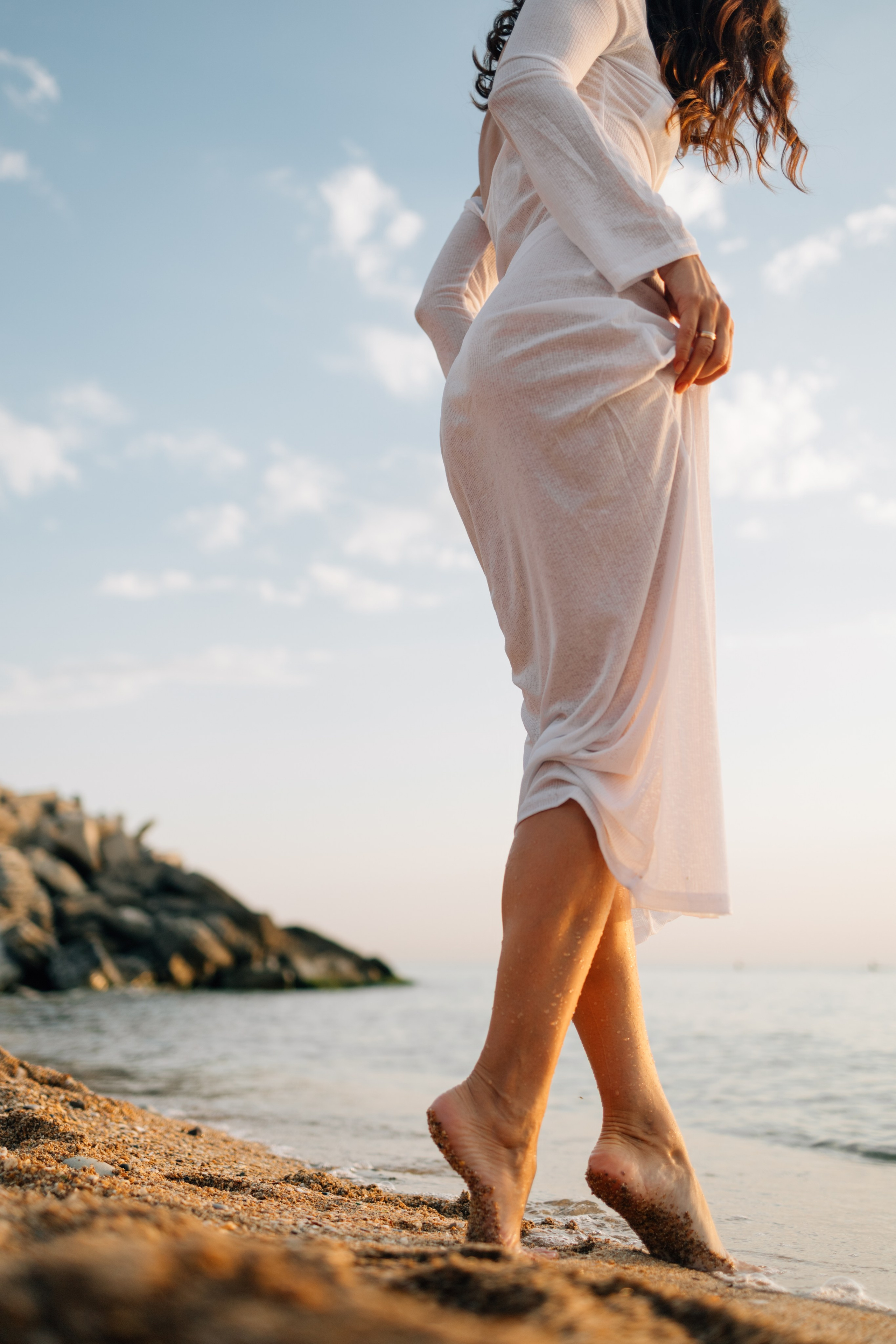 Рассвет на море. Индивидуальная. Фотограф в Дагестане Кира Молькова