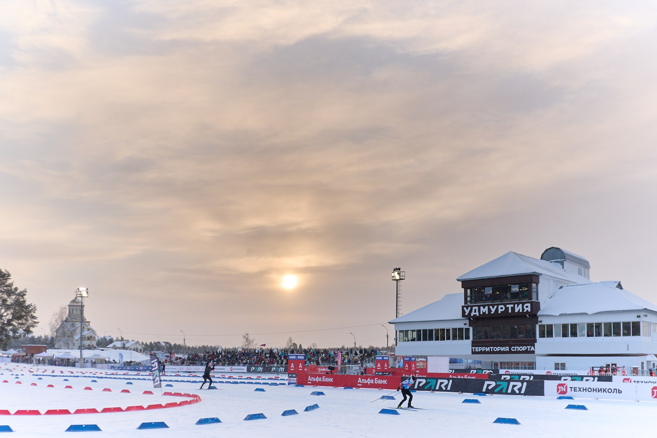 Биатлон. Чемпионат России — 2024/2025, 3-й этап, Ижевск. Спринт. Мужчины. Спортивный репортажный фотограф в Ижевске Сергей Мерзляков